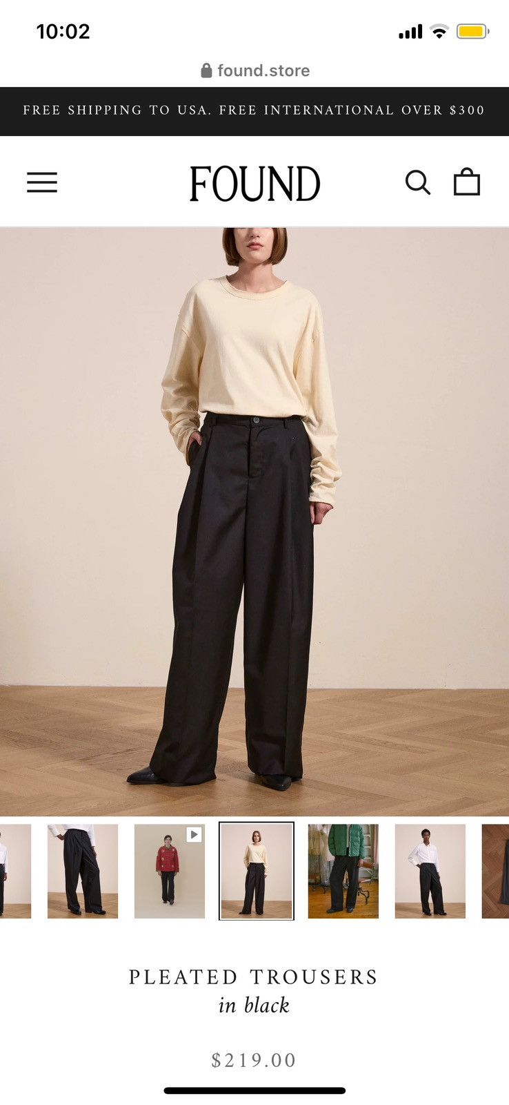 Other Found Double Pleated Pants Size US 32 / EU 48 - 4 Thumbnail