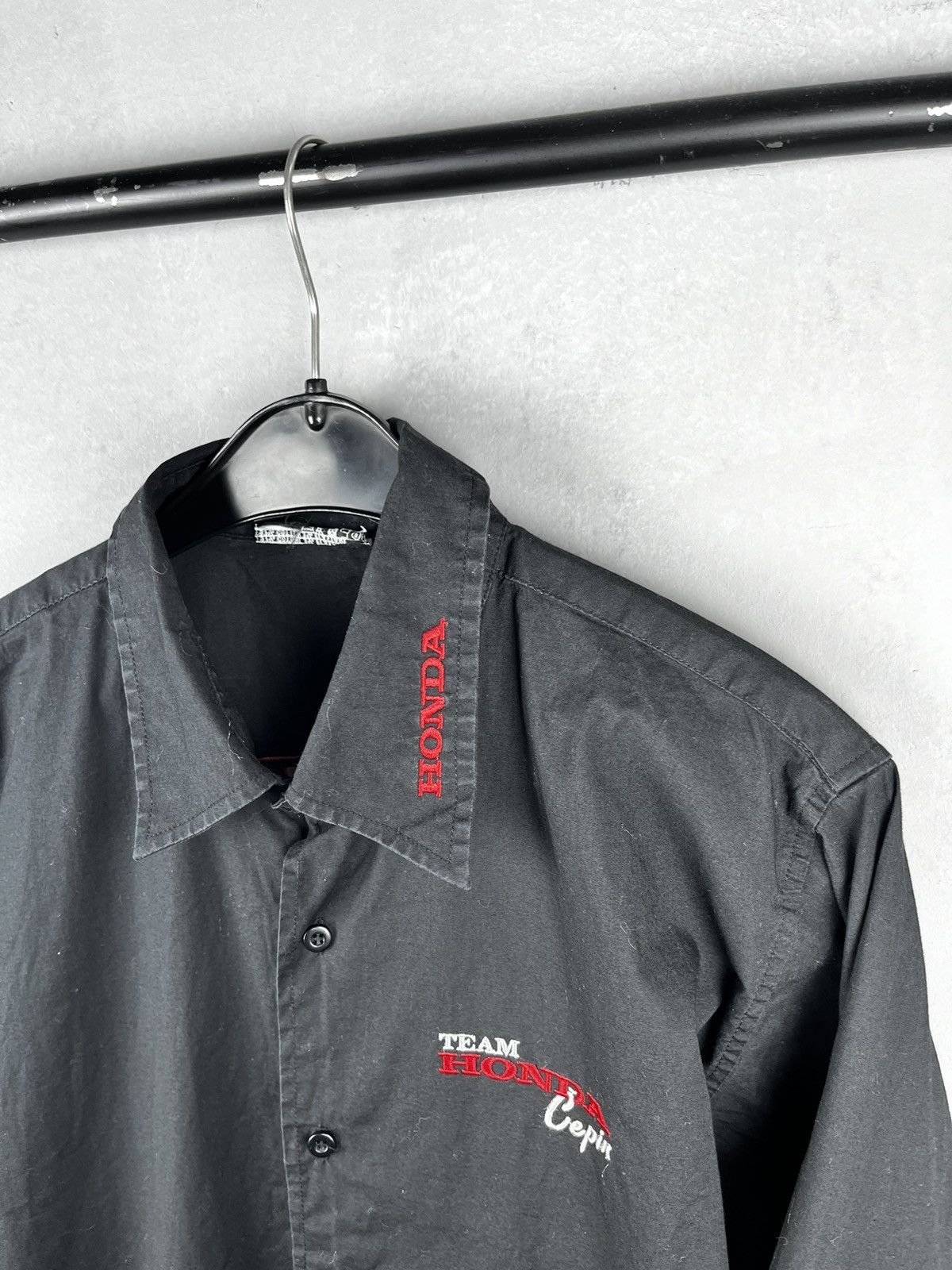 Honda × Vintage Vintage HONDA Racing Short Sleeve Cotton Button Shirt - M Size US M / EU 48-50 / 2 - 3 Thumbnail