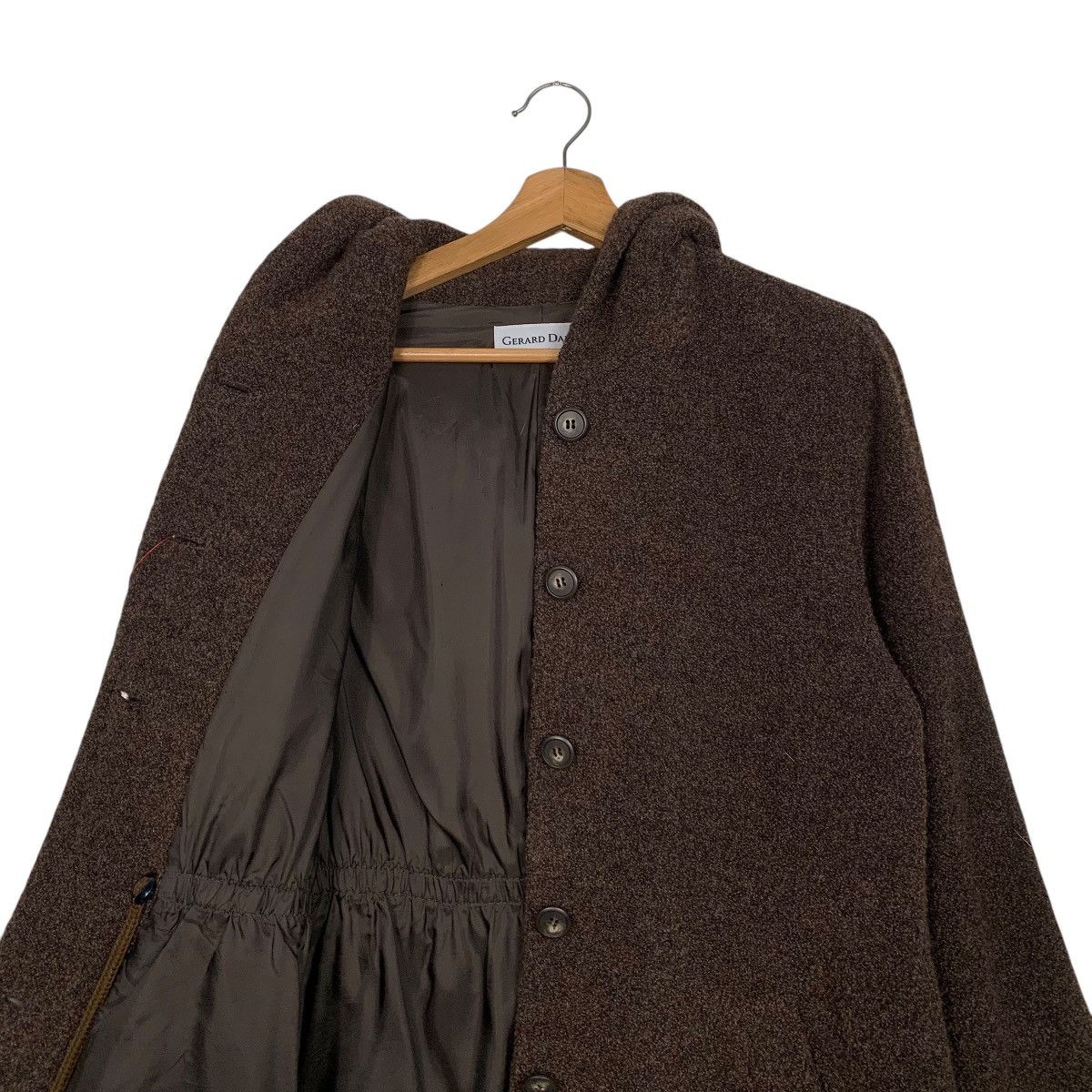 Gerard Darel Gerard Darel Paris Women Wool Hooded Jacket Size M / US 6-8 / IT 42-44 - 11 Thumbnail