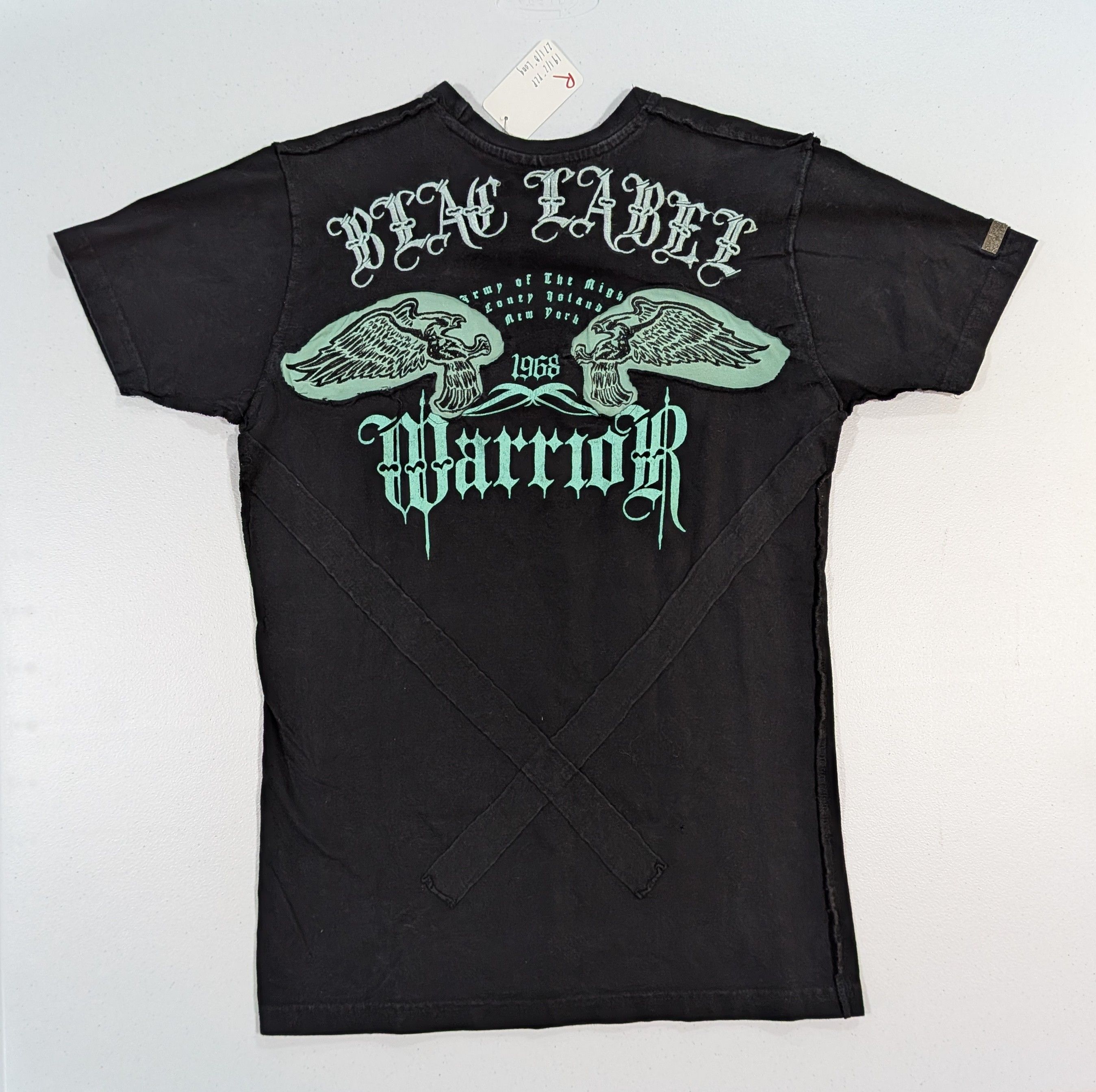 Black Label Men's Y2K Black Label "Soldier Dies But Once" Tee Size US M / EU 48-50 / 2 - 4 Thumbnail