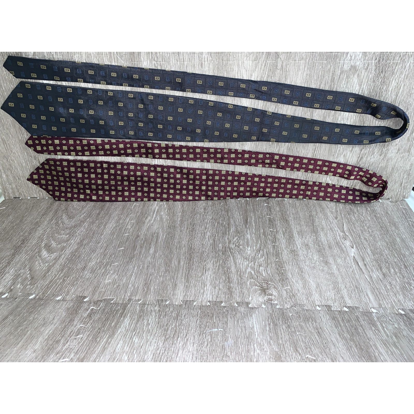 Jos. A. Bank Lot of 5 Jos. A. Bank Men's Corporate Silk Ties Geometric Size ONE SIZE - 8 Thumbnail