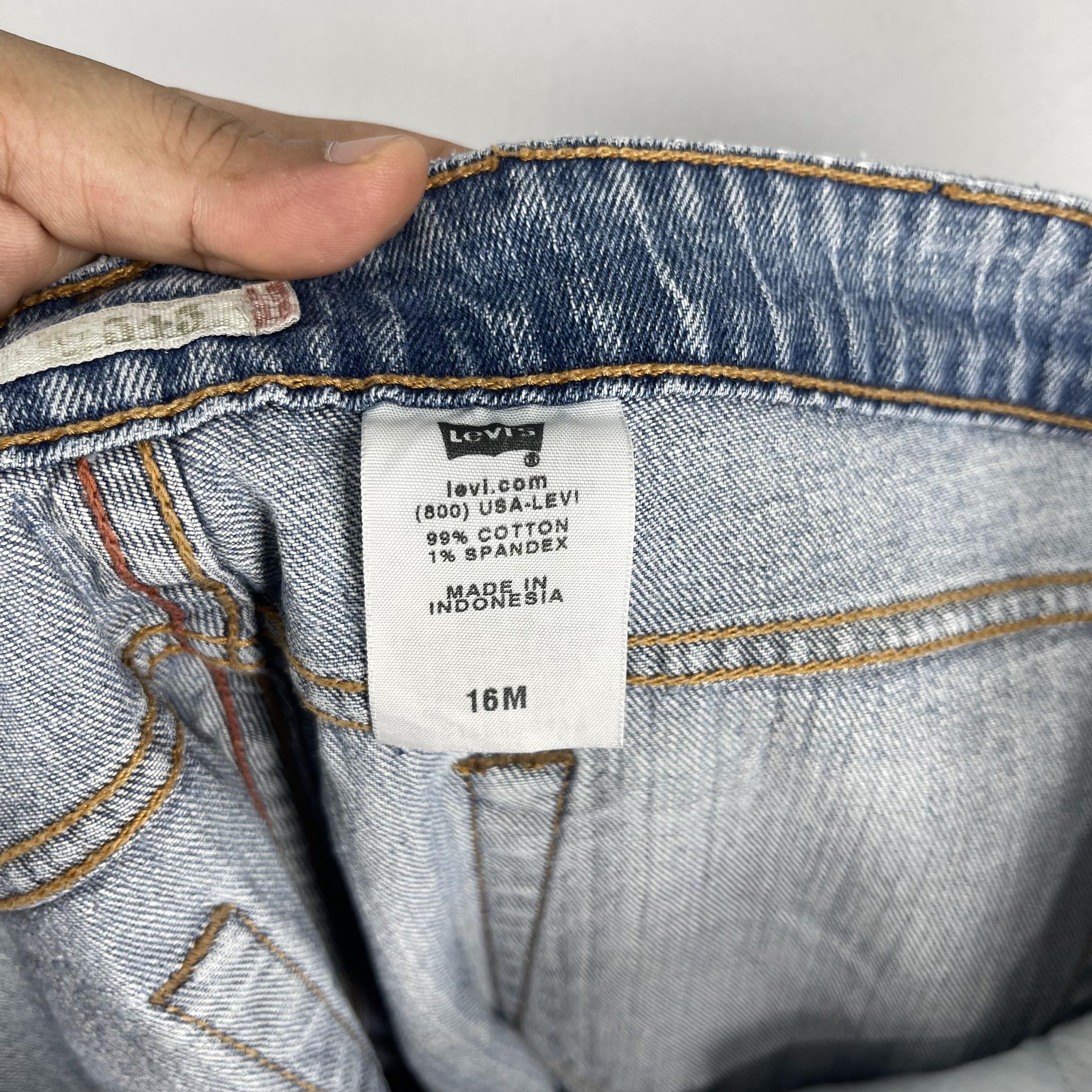 Levi's × Vintage Size 37 Vintage Levis 545 Distressed Low Bootcut Jeans Size 37" - 4 Thumbnail