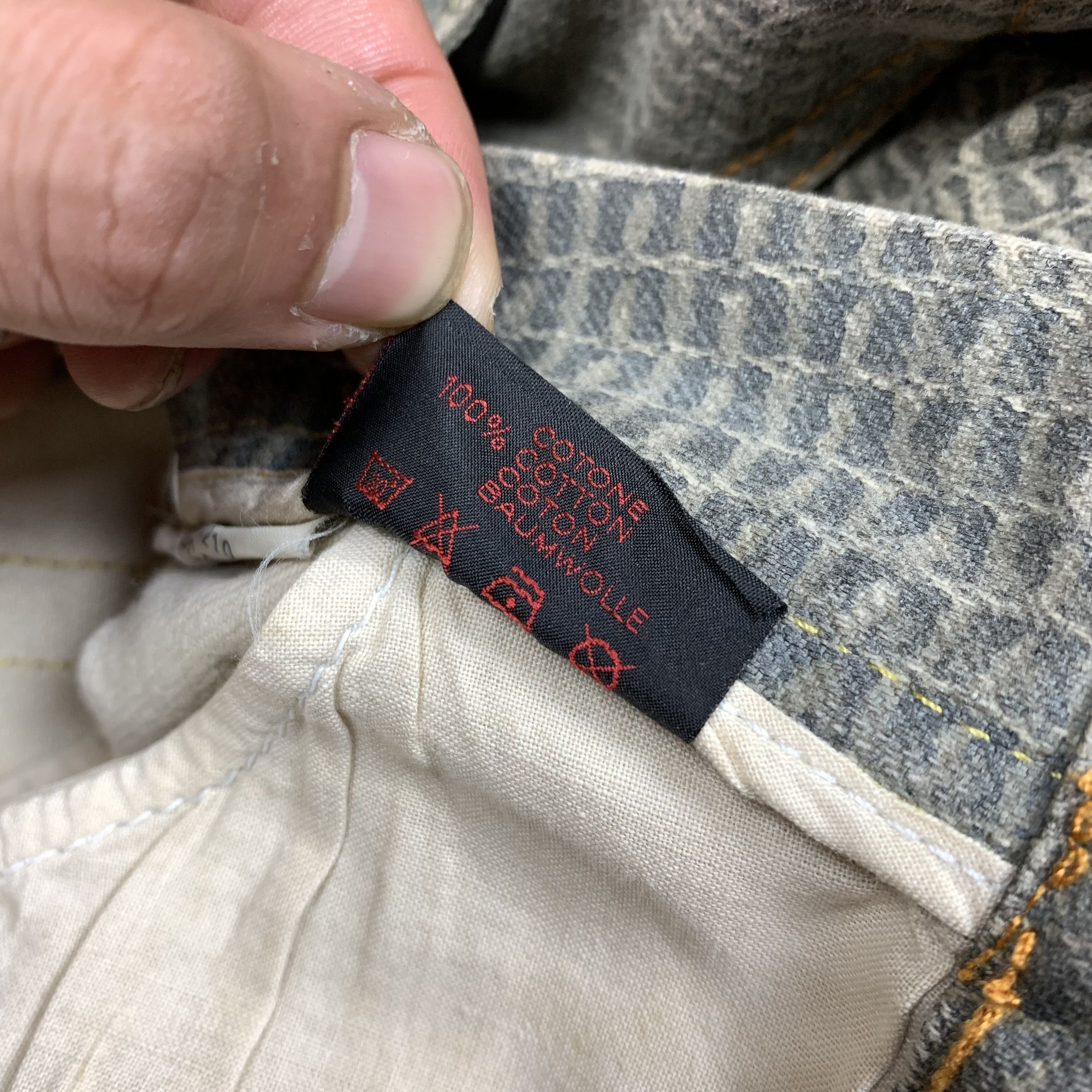 Roberto Cavalli Roberto Cavalli Snakeskin Pants Size US 31 - 9 Thumbnail