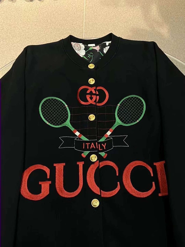Gucci Gucci Long baseball series double-wear baseball suit coat Size US XXS / EU 40 - 2 Thumbnail