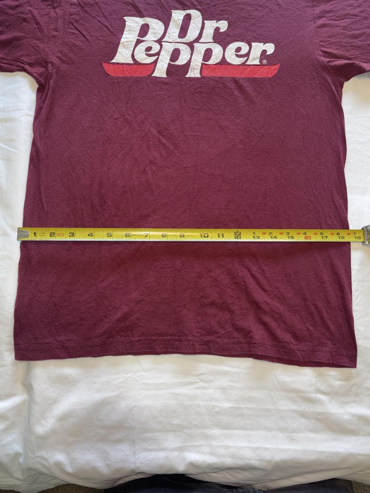Designer Vintage Dr Pepper Graphic T-Shirt Size US M / EU 48-50 / 2 - 7 Thumbnail