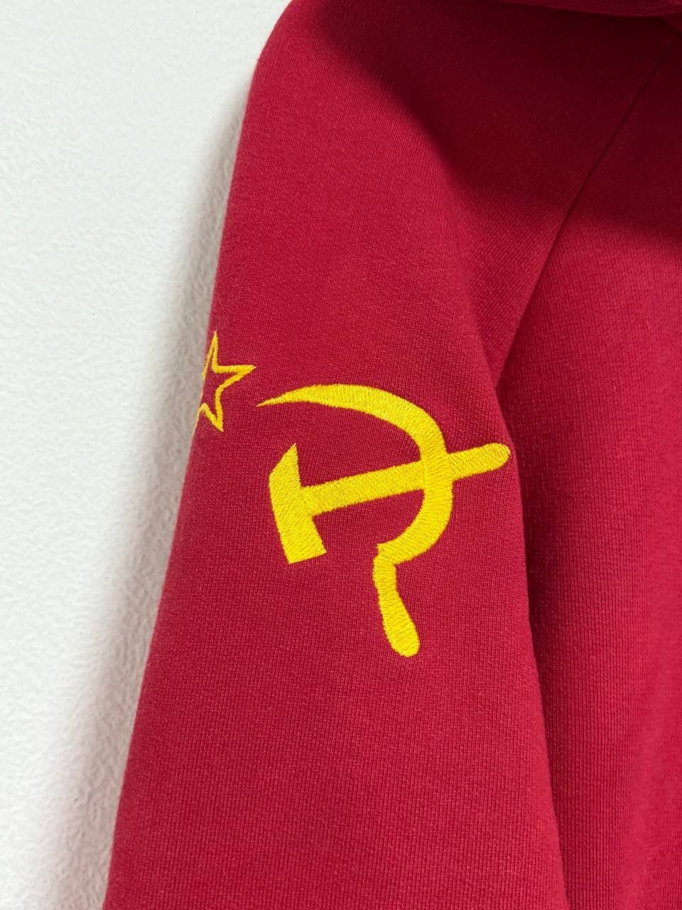 Vetements VETEMENTS EXCLUSIVE SV COLLABORATION RED USSR HOODIE Size US XS / EU 42 / 0 - 2 Thumbnail