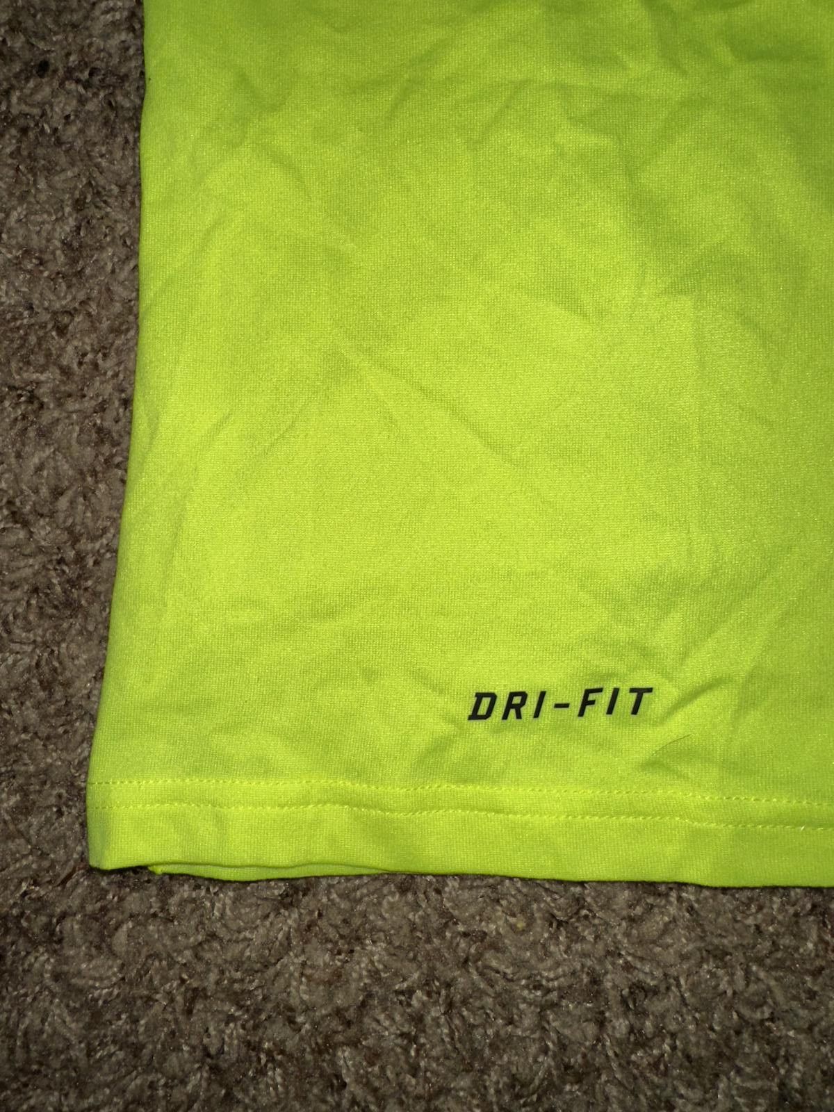 Nike Nike Men’s Dri-FIT S/S Lacrosse Yellow Player Silhouette Shirt Size US M / EU 48-50 / 2 - 4 Thumbnail
