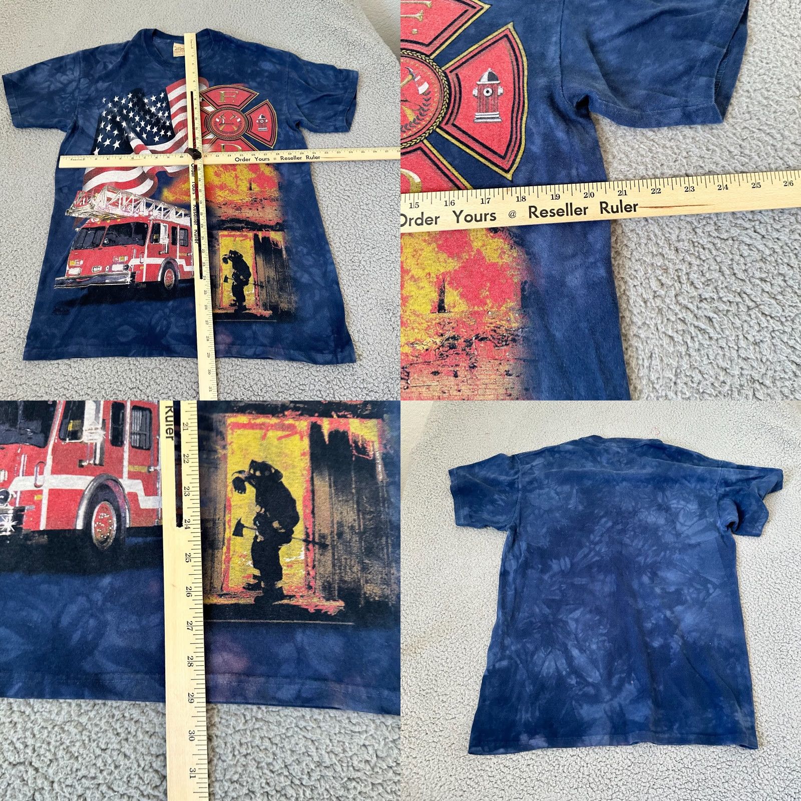 The Mountain VINTAGE The Mountain Shirt Mens Adult Medium Blue 90s Bird Horse Logo Cotton Crew Neck Short Sleeve T-Shirt USA Size US M / EU 48-50 / 2 - 8 Thumbnail
