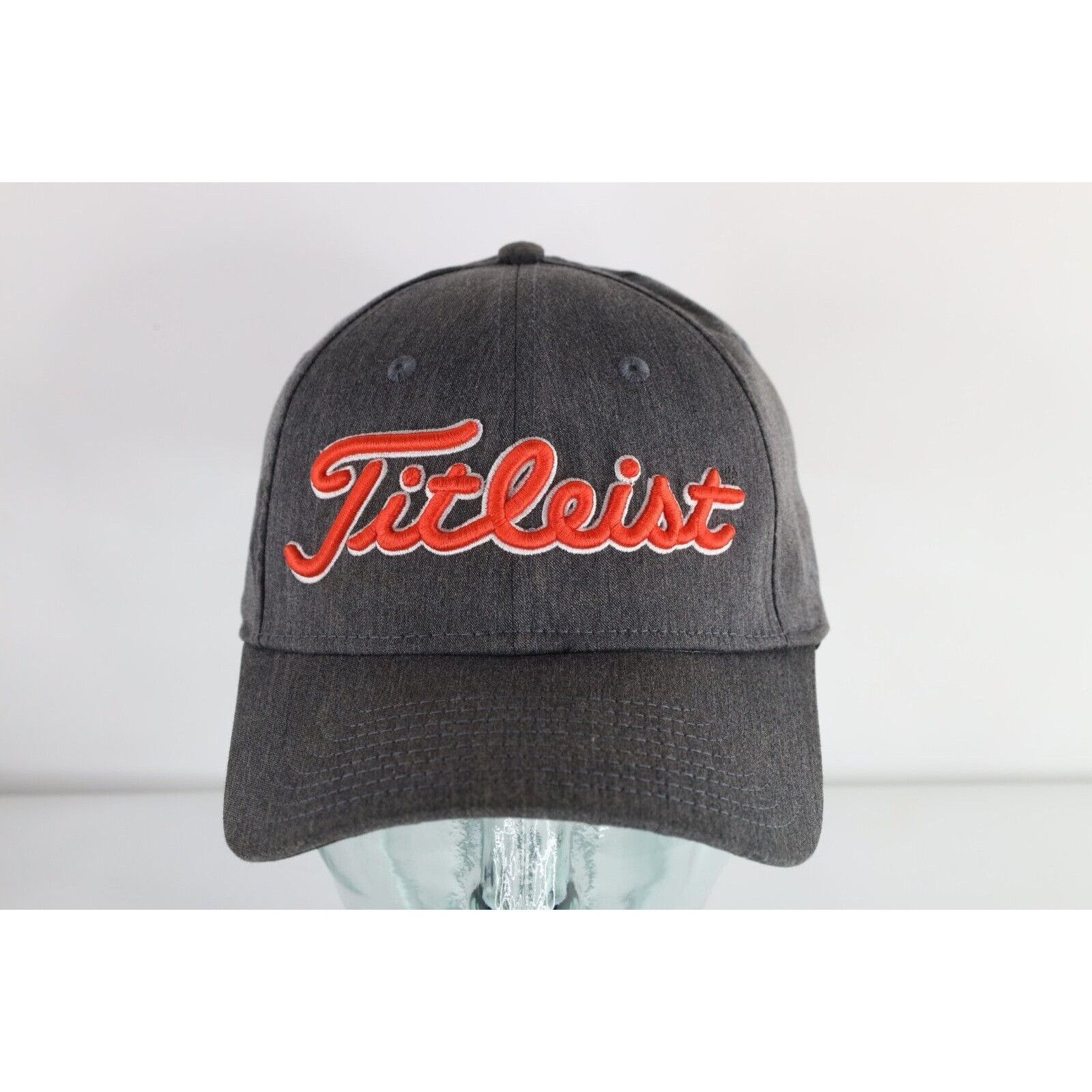 Titleist Titleist Golf Spell Out Script Golfing Stretch Fitted Hat Size ONE SIZE - 1 Thumbnail