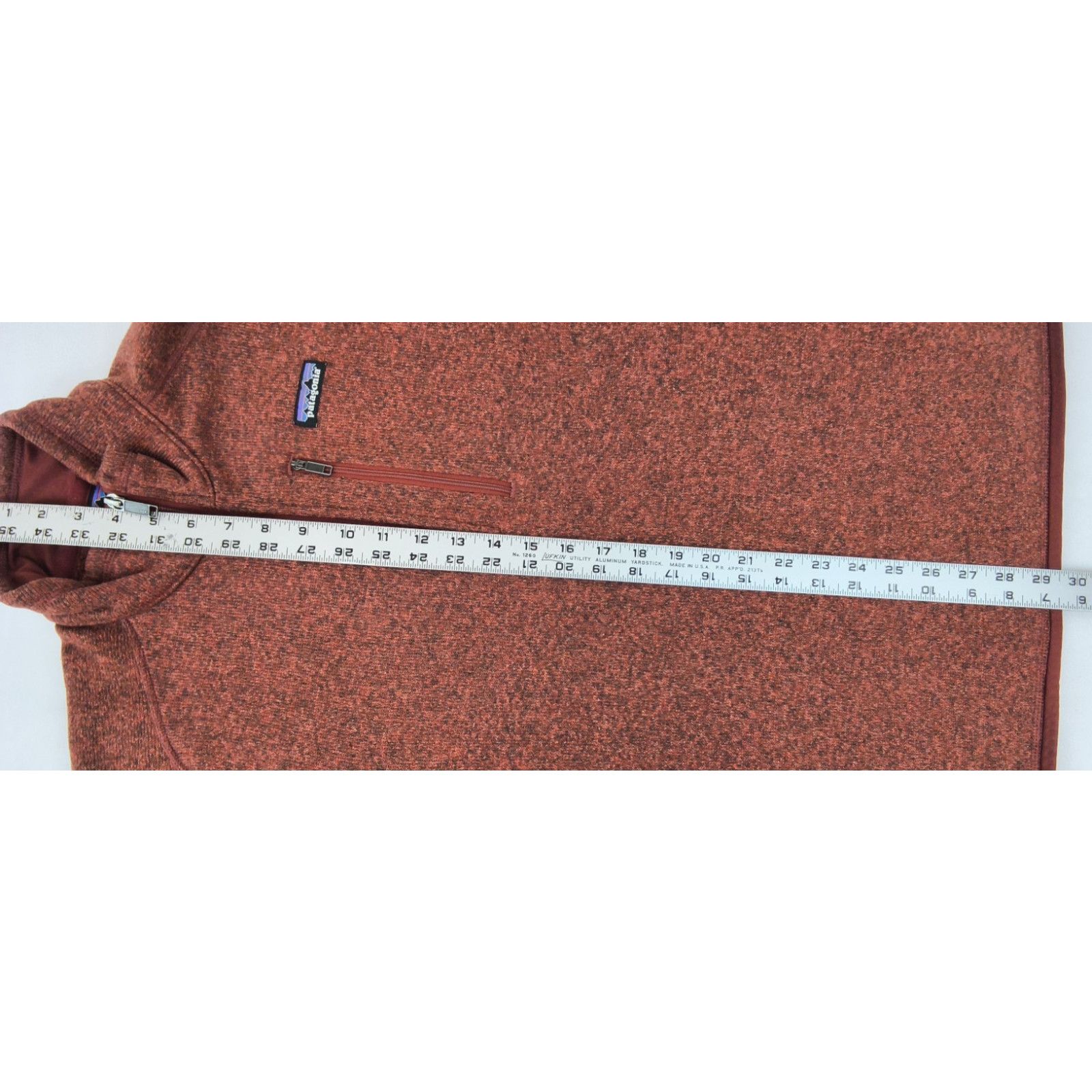 Patagonia Patagonia Better Sweater Men's M Red 1/4 Zip Fleece Lined Size US M / EU 48-50 / 2 - 15 Thumbnail