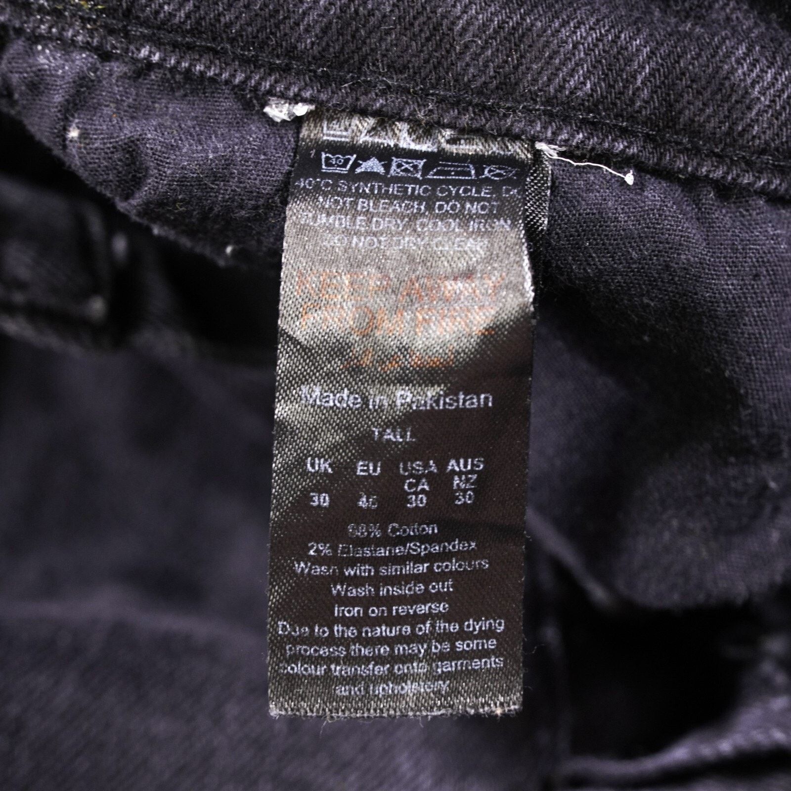 Boohoo Boohooman Denim Slim Skinny Jeans Straight Leg Pants Size 30 Size US 30 / EU 46 - 8 Thumbnail