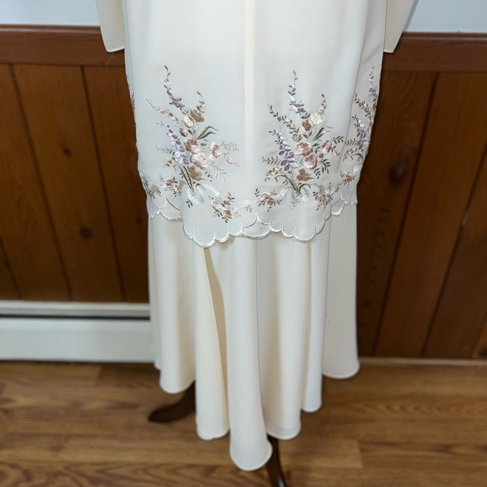 Vintage Vintage 1980s Nightworks Mother of the Bride Dress! Size M / US 6-8 / IT 42-44 - 6 Thumbnail
