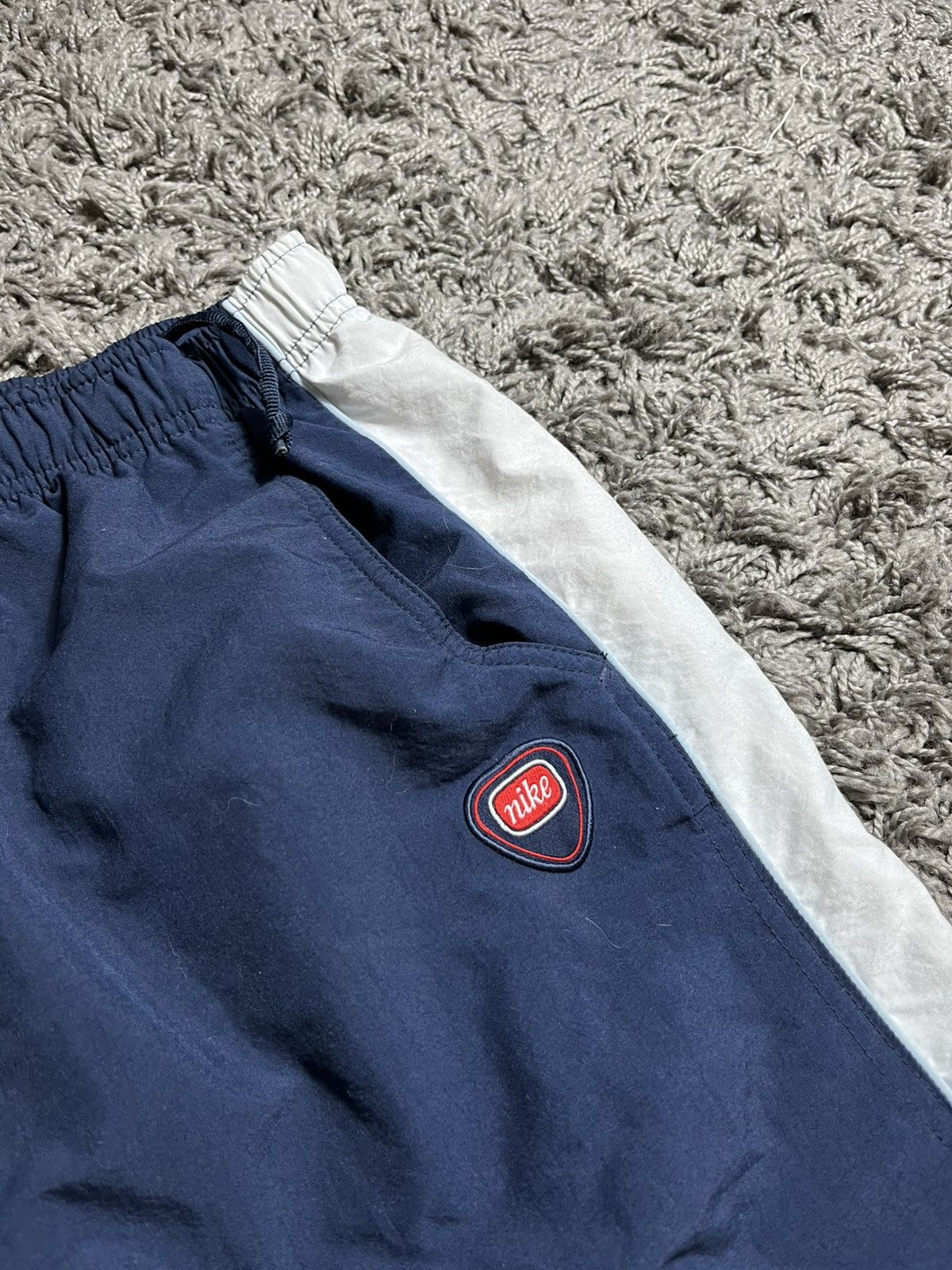 Nike × Vintage NIKE VINTAGE 00s BREECHES SHORTS Y2K Size US 34 / EU 50 - 3 Thumbnail