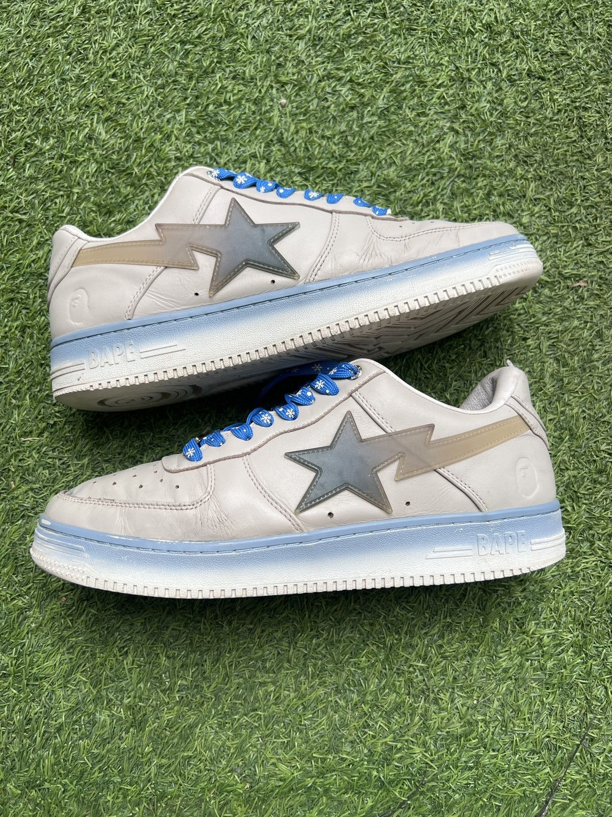Bape A Bathing Ape Bape Sta #5 Beige Gradient Size US 11 / EU 44 - 2 Thumbnail