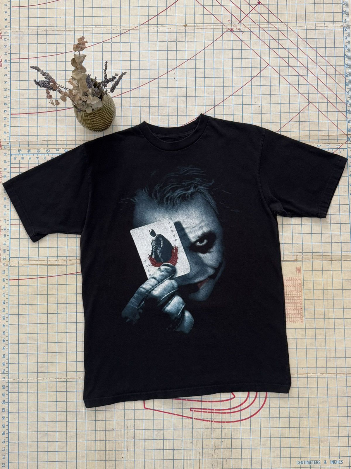 DC Comics × Vintage The Joker The Dark Knight Black Tee Fits Size Large Y2K Size US L / EU 52-54 / 3 - 1 Thumbnail