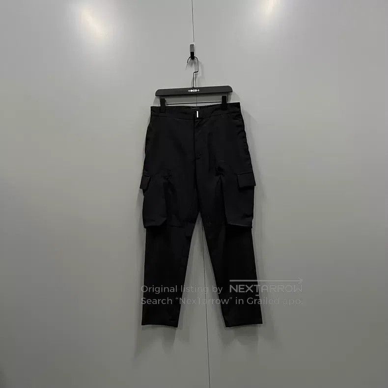 Givenchy Givenchy Black Pocket Cargo Pants Size US 32 / EU 48 - 1 Thumbnail