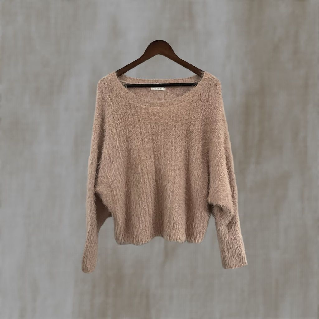 Pinko Wearing Your Heart On Your Sleeve Womens Pink Pullover Cardigan Sweater M Size Pullover Knit Tight-Knit Solid Casual Womens Size M / US 6-8 / IT 42-44 - 1 Thumbnail