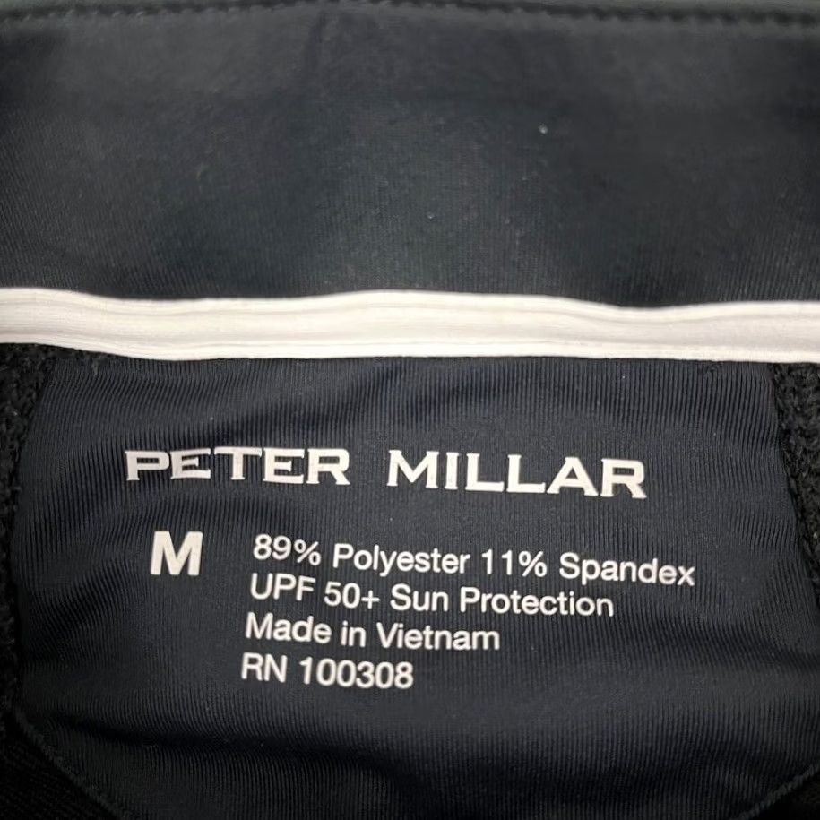 Peter Millar Peter Millar Perth Pullover Womens M Black 1/4 Zip UPF Sun Protection Quilted? Jefferson? Size M / US 6-8 / IT 42-44 - 2 Thumbnail