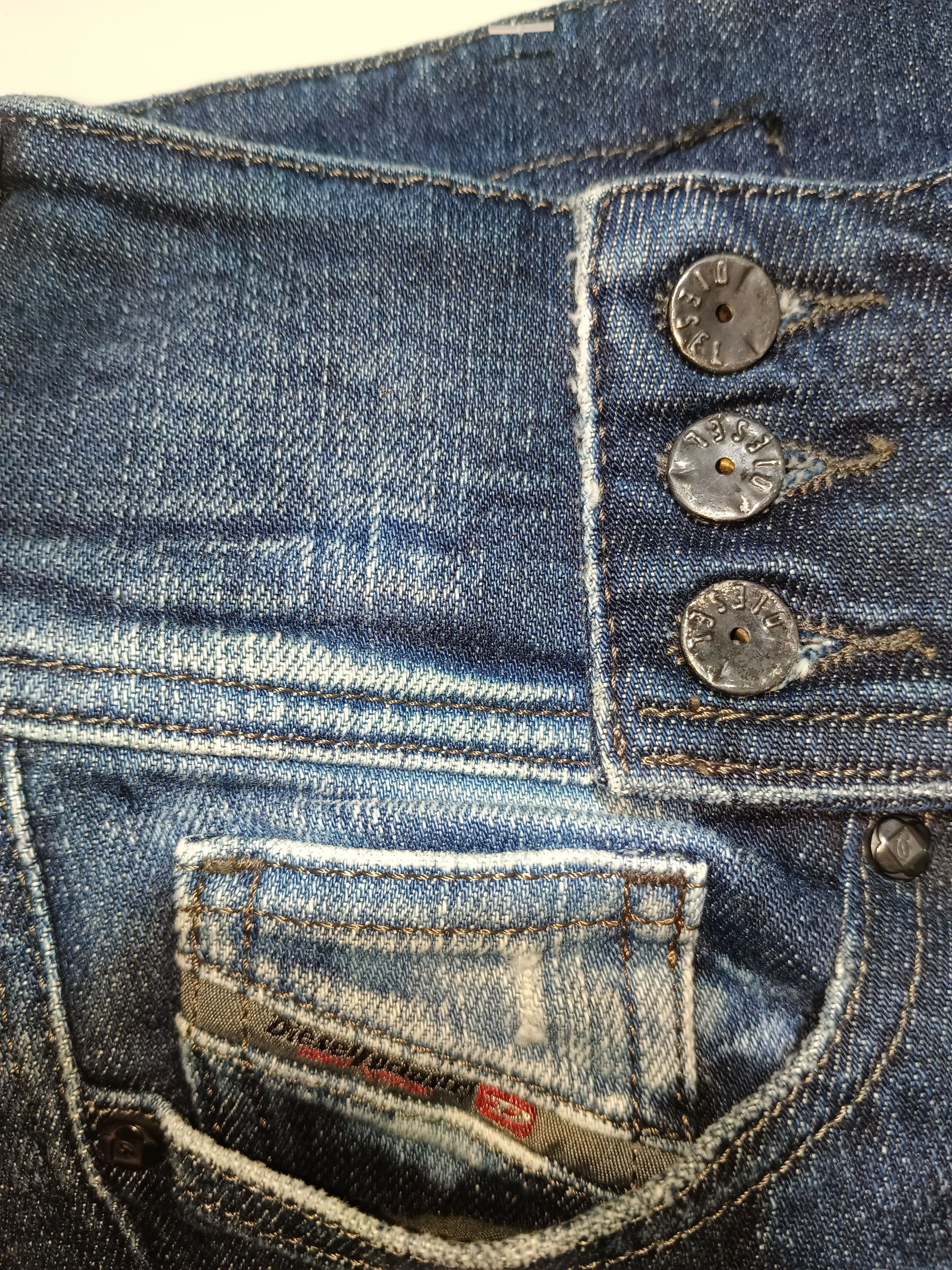 If Six Was Nine × Le Grande Bleu (L.G.B.) Vintage Flare Diesel Denim Jeans Size US 28 / EU 44 - 5 Thumbnail