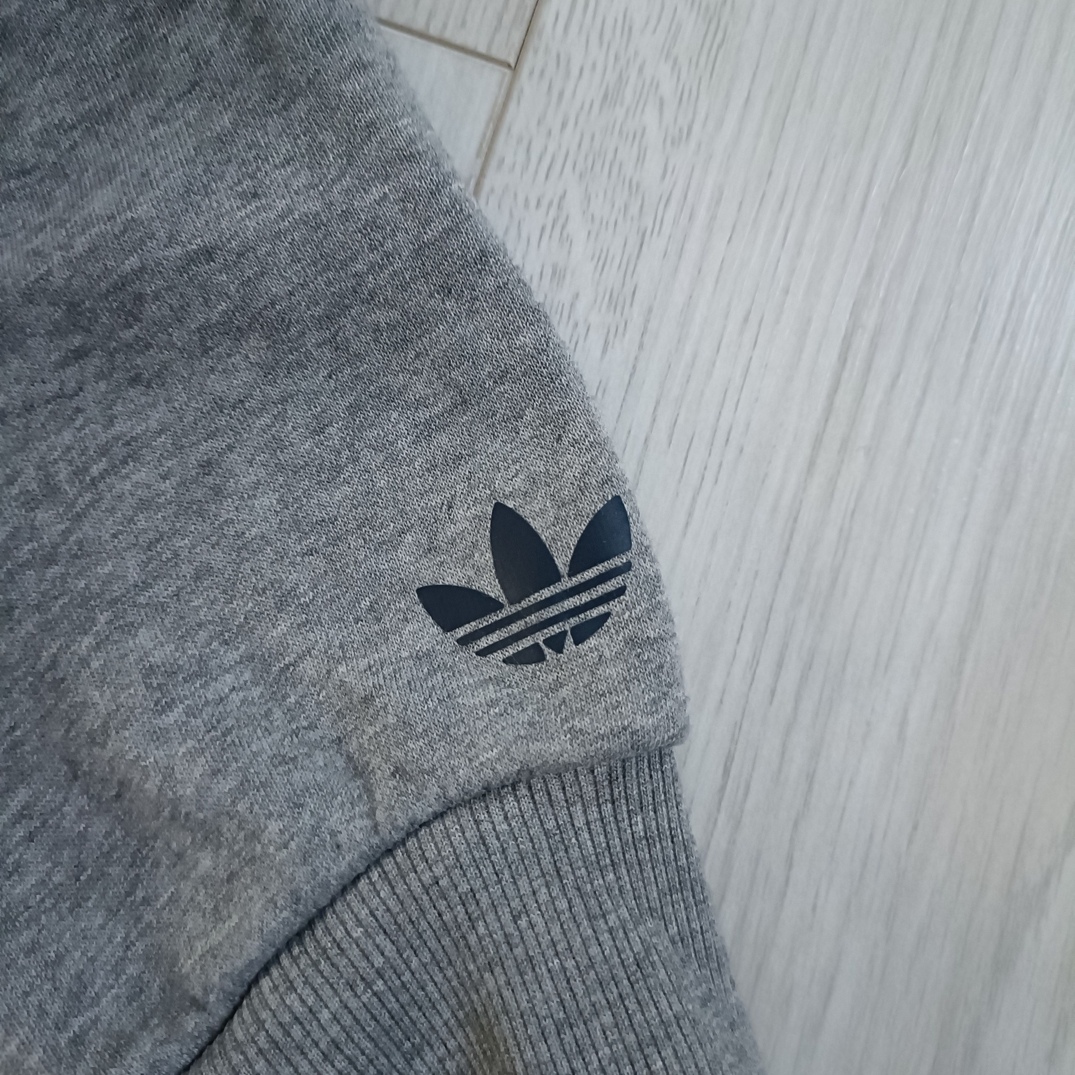 Adidas Shmoo Men's Gray Cotton Hoodie ! Size US M / EU 48-50 / 2 - 6 Thumbnail