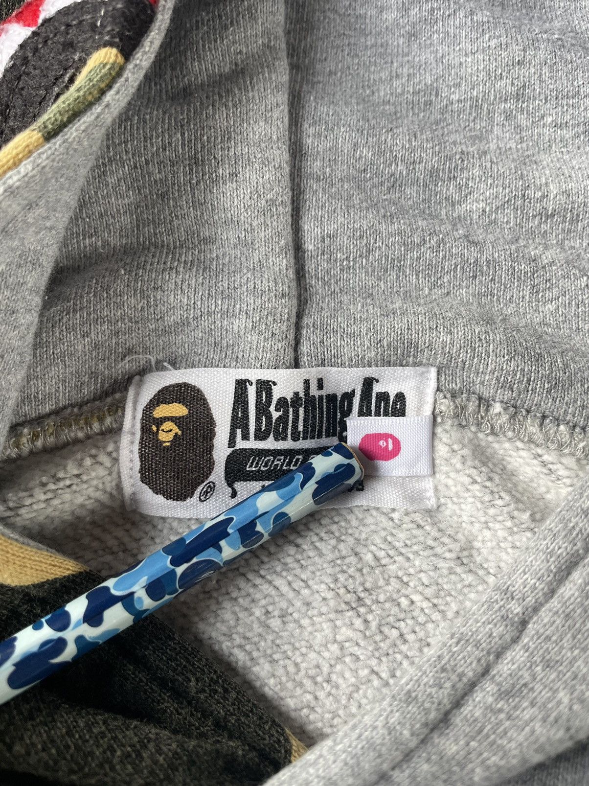 Bape Shark Pullover Hoodie Size S / US 4 / IT 40 - 10 Thumbnail