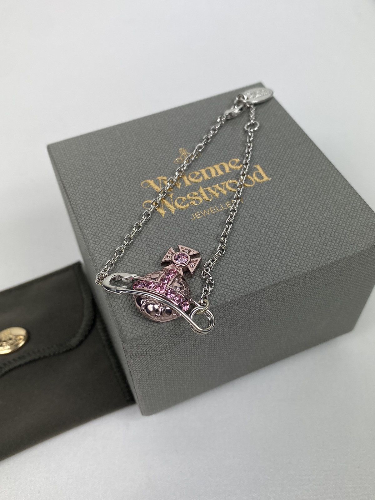 Vivienne Westwood Vivienne Westwood Encrusted Orb Bracelet Size ONE SIZE - 4 Thumbnail