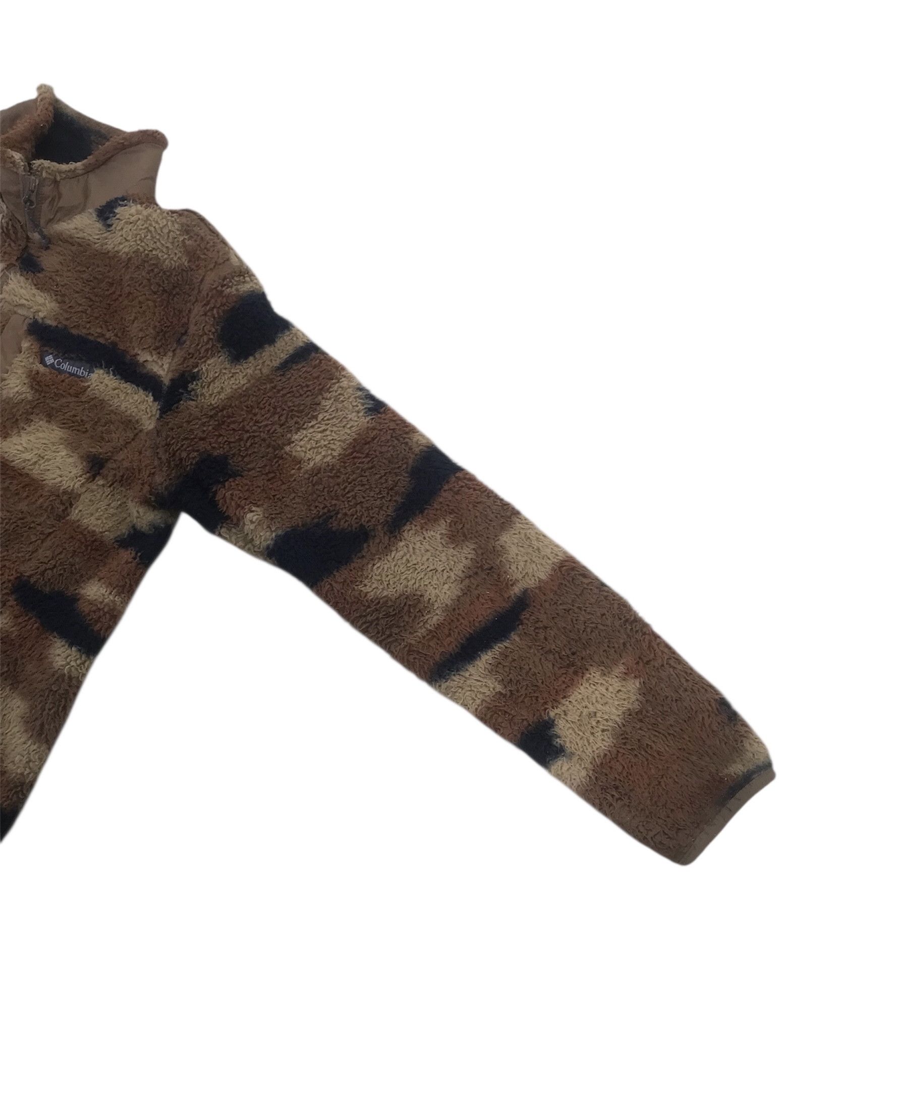 Columbia Colombia Fleece Sherpa Zipper Jacket Size US L / EU 52-54 / 3 - 4 Thumbnail
