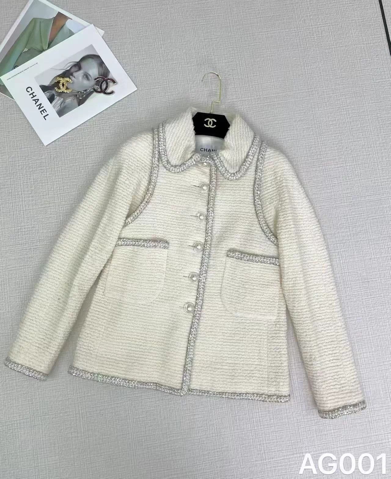 Chanel Chanel Space Women's Color Blocked 40 Jacket Size M / US 6-8 / IT 42-44 - 1 Thumbnail