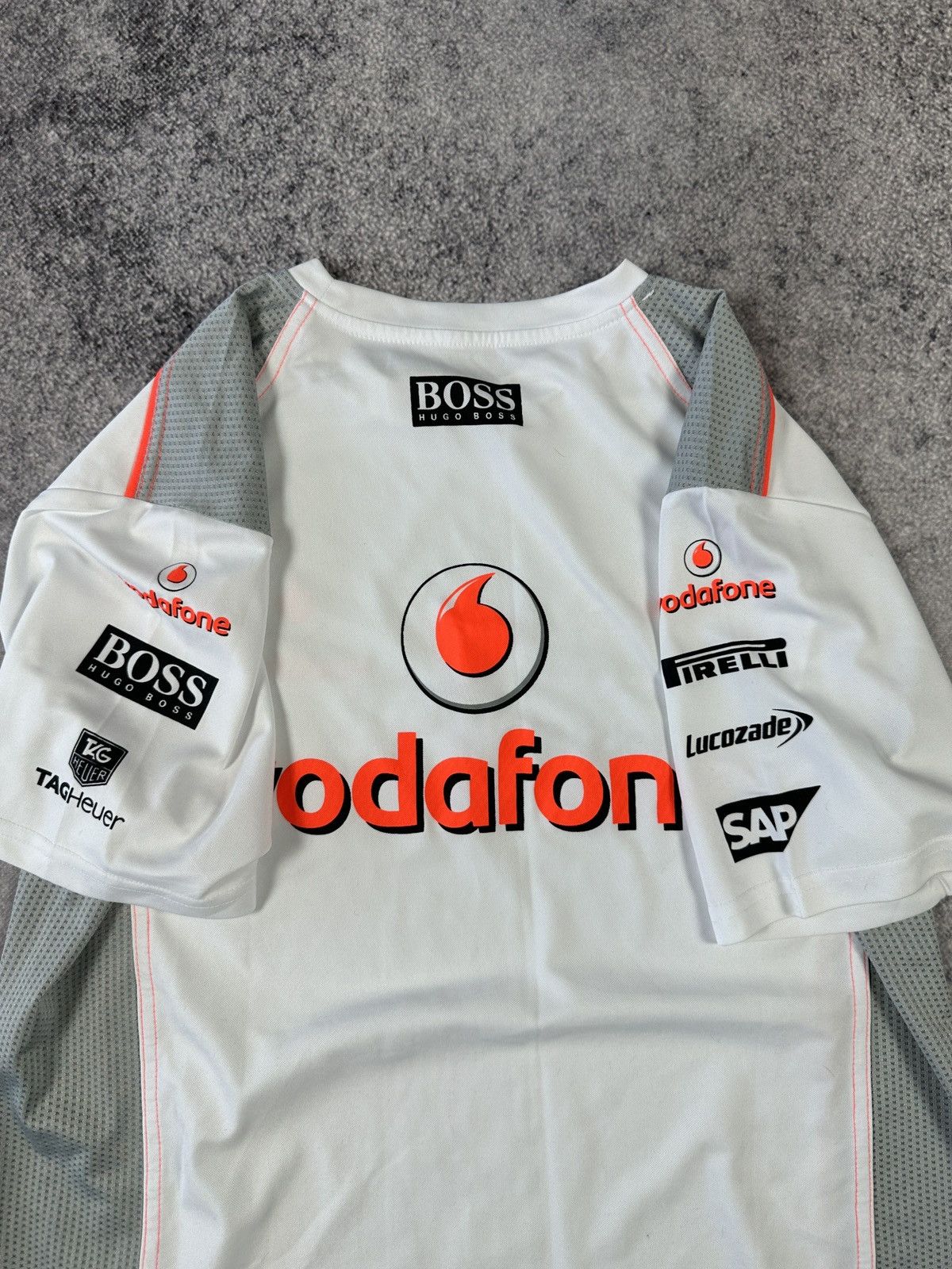 Mercedes-Benz Hugo BossVodafone Mercedes Benz T-shirt racing F-1 Rare M Size US M / EU 48-50 / 2 - 6 Thumbnail
