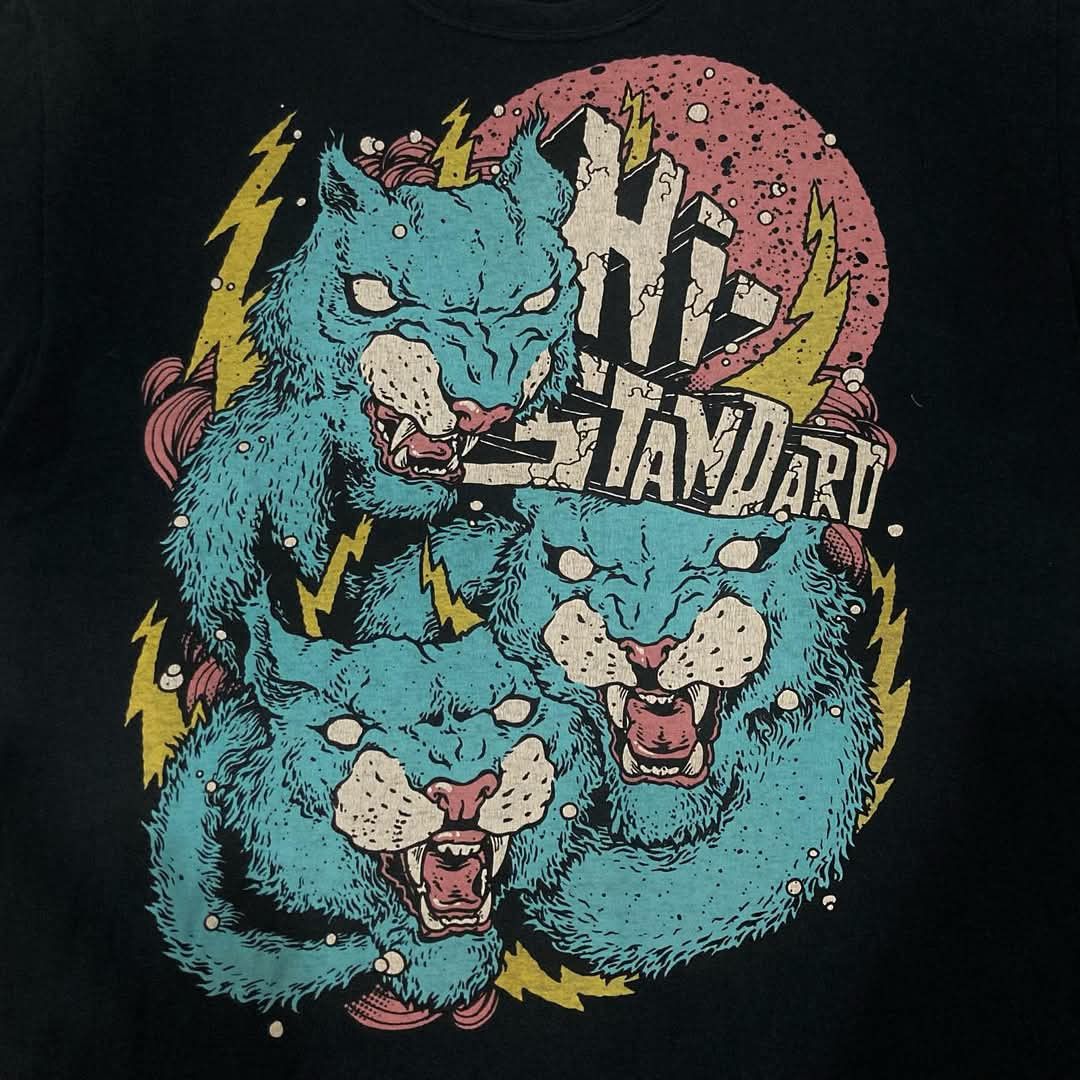 Vintage 🔥Rera🔥 Hi-standard band tee 90s Size US L / EU 52-54 / 3 - 2 Thumbnail