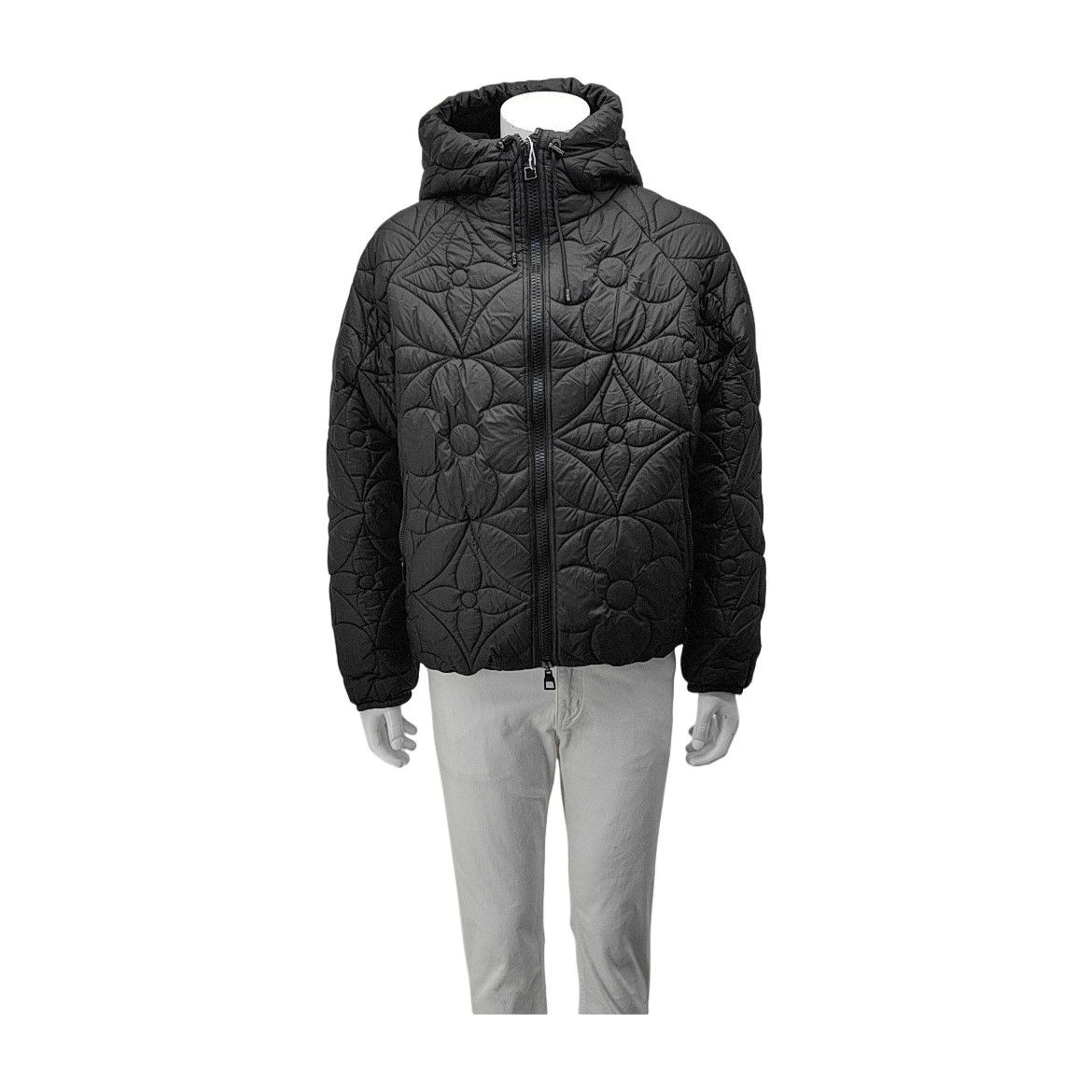 Louis Vuitton Louis Vuitton Monogram Quilted Hooded Jacket Size 52 Size US L / EU 52-54 / 3 - 1 Thumbnail