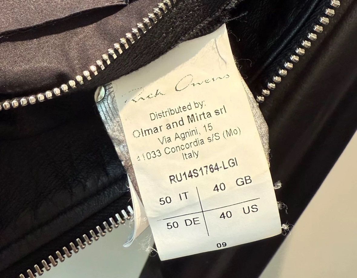 Rick Owens Rick owens black cowhide leather jacket2412-Nextarrow Size US M / EU 48-50 / 2 - 6 Thumbnail