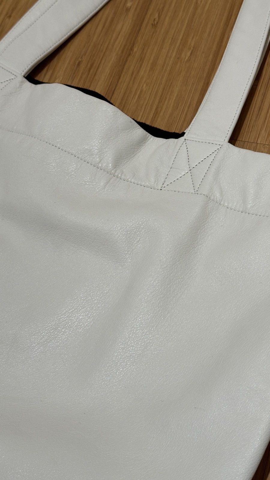 Yohji Yamamoto Yohji Yamamoto Leather Tote Bag Size ONE SIZE - 3 Thumbnail