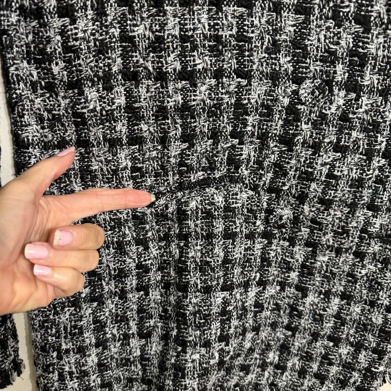 Other STORIA Plaid Tweed Double Breast Blazer Size M / US 6-8 / IT 42-44 - 5 Thumbnail