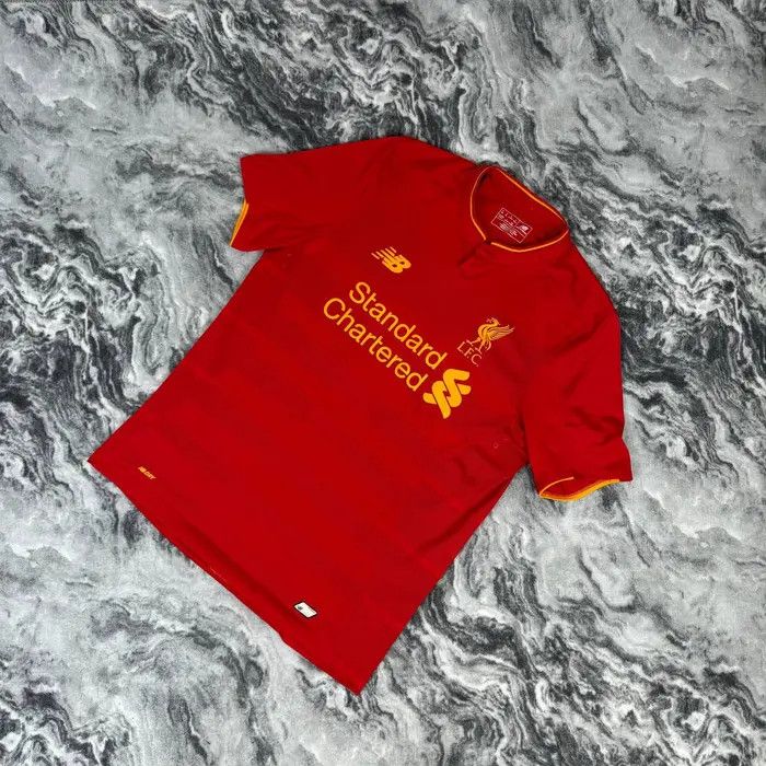New Balance Liverpool 2016 2017 Mane #19 Home Shirt Soccer Jersey Size US M / EU 48-50 / 2 - 3 Thumbnail