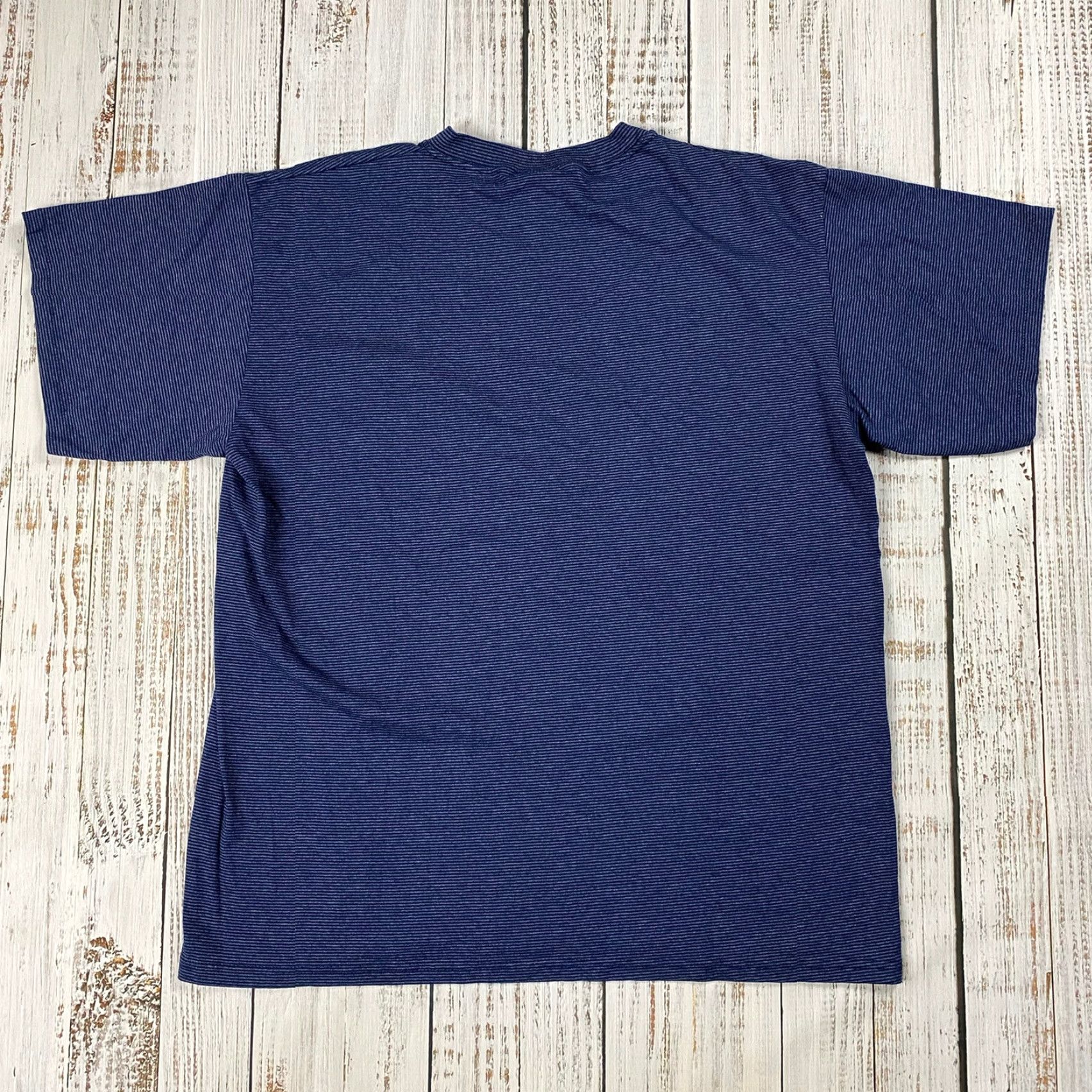 Nautica VINTAGE Padre Island TX TEXAS PUFFY T SHIRT SINGLE STITCH XL BLUE MEN T-Shirt Nautical 90s Logo Size US XL / EU 56 / 4 - 6 Thumbnail