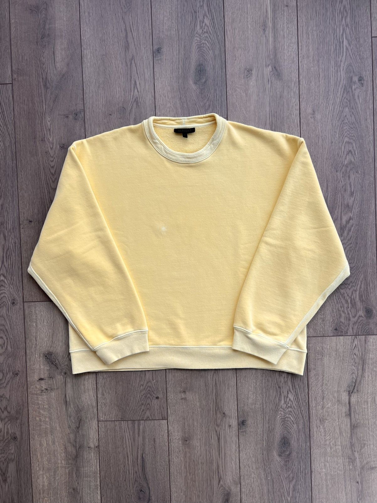 Yeezy Yeezy Season 3 Fleece Crewneck Sun God Medium Size US M / EU 48-50 / 2 - 1 Thumbnail