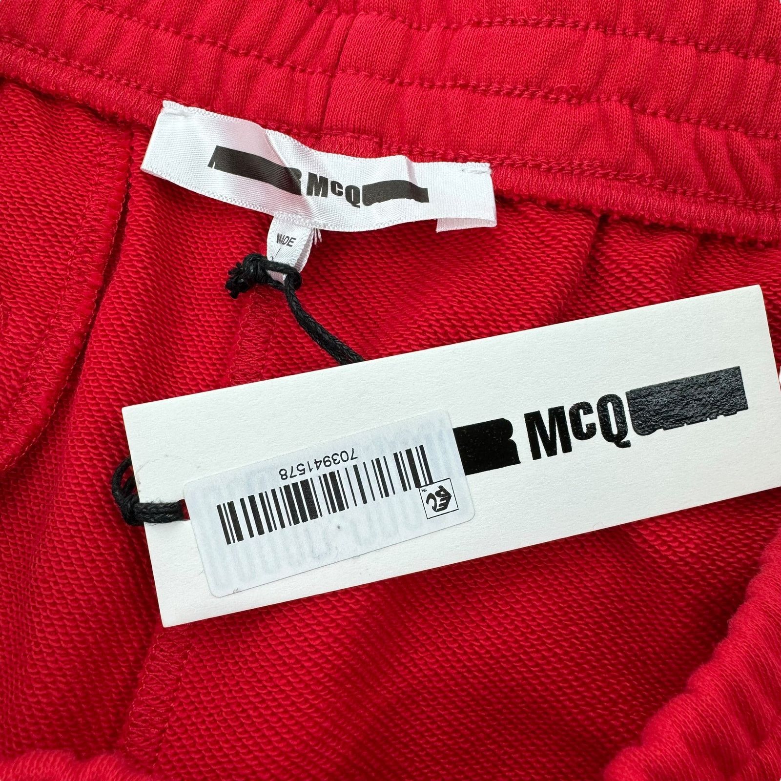 Alexander McQueen New Mcq By Alexander Mcqueen Joggers Sweatpants Cotton Red M Size US 32 / EU 48 - 8 Thumbnail