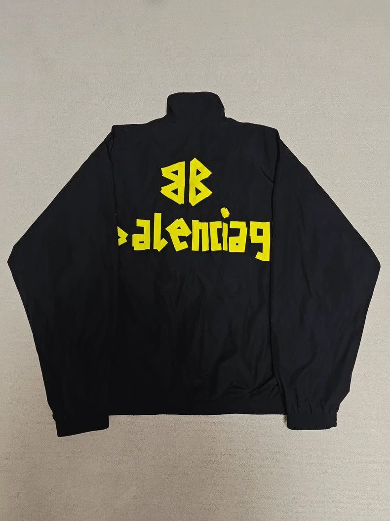 Balenciaga Balenciaga 24Fw back tape logo nylon jacket-2506 Size US S / EU 44-46 / 1 - 1 Thumbnail