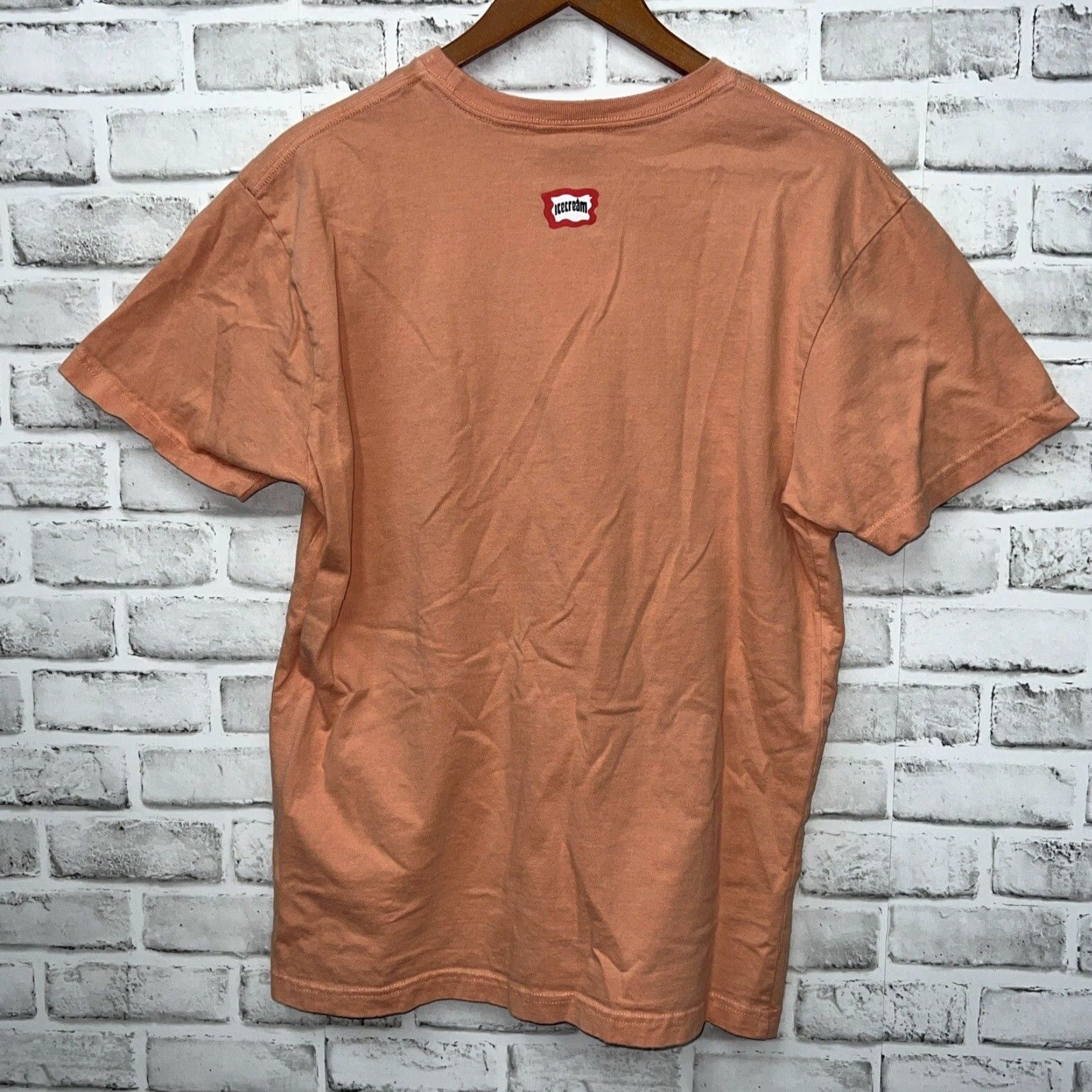 Vintage Icecream Graphic T-Shirt Mens Large Pink Size US L / EU 52-54 / 3 - 5 Thumbnail