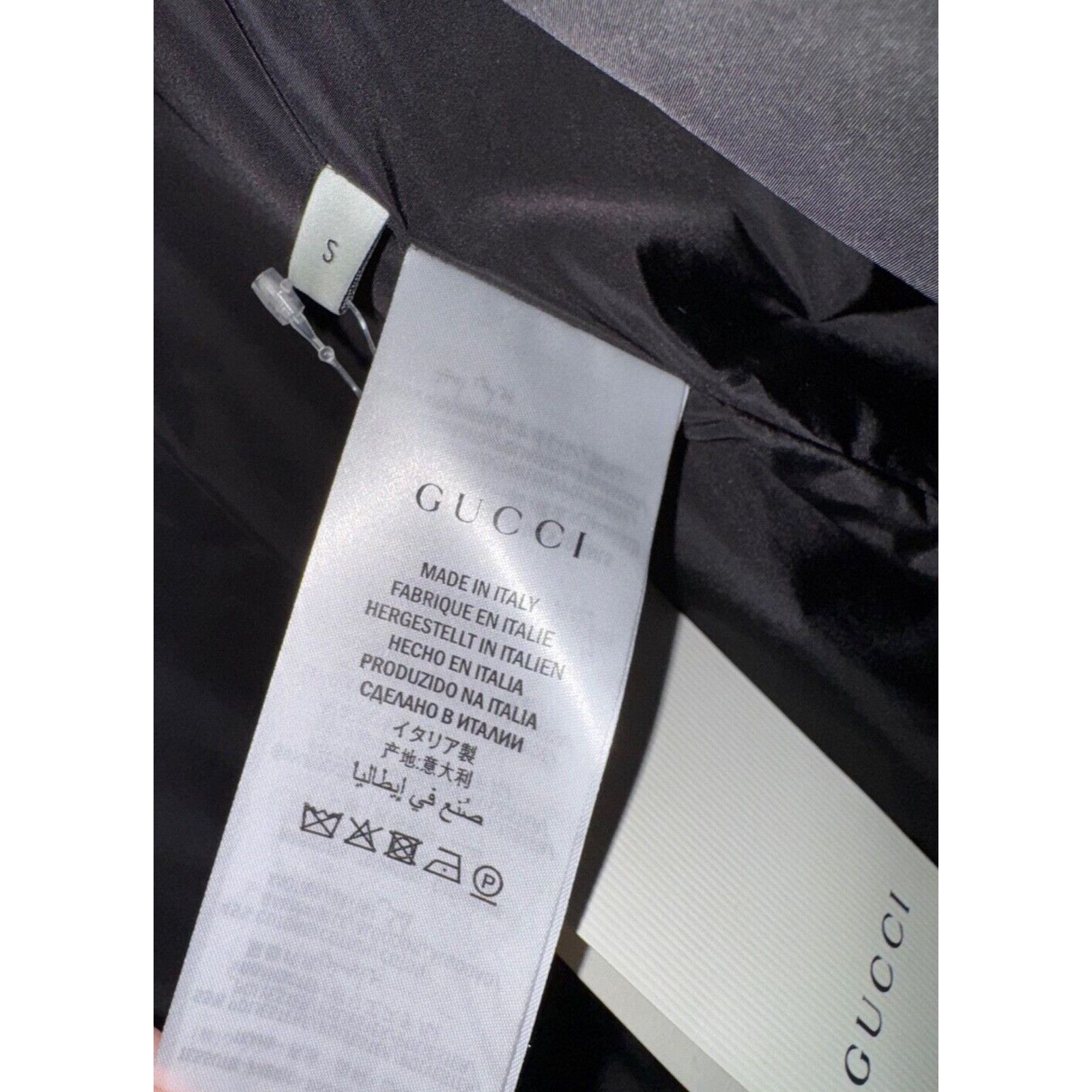 Gucci Gucci Black Oversized Technical Jersey Bomber Track Jacket S Size US S / EU 44-46 / 1 - 21 Thumbnail