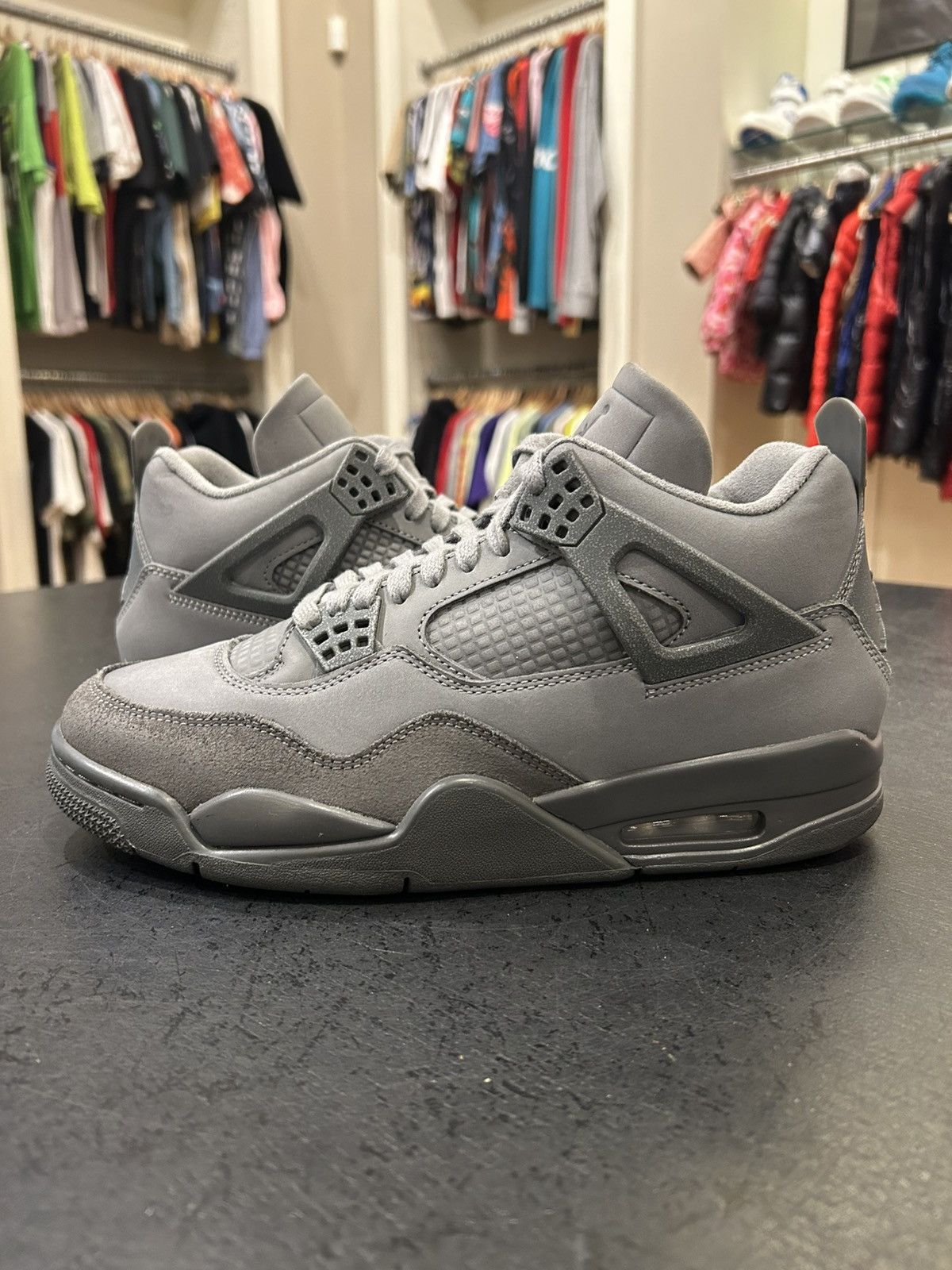 Jordan Brand Jordan 4 Retro ‘Paris Olympics Wet Cement’ Size US 8.5 / EU 41-42 - 1 Thumbnail
