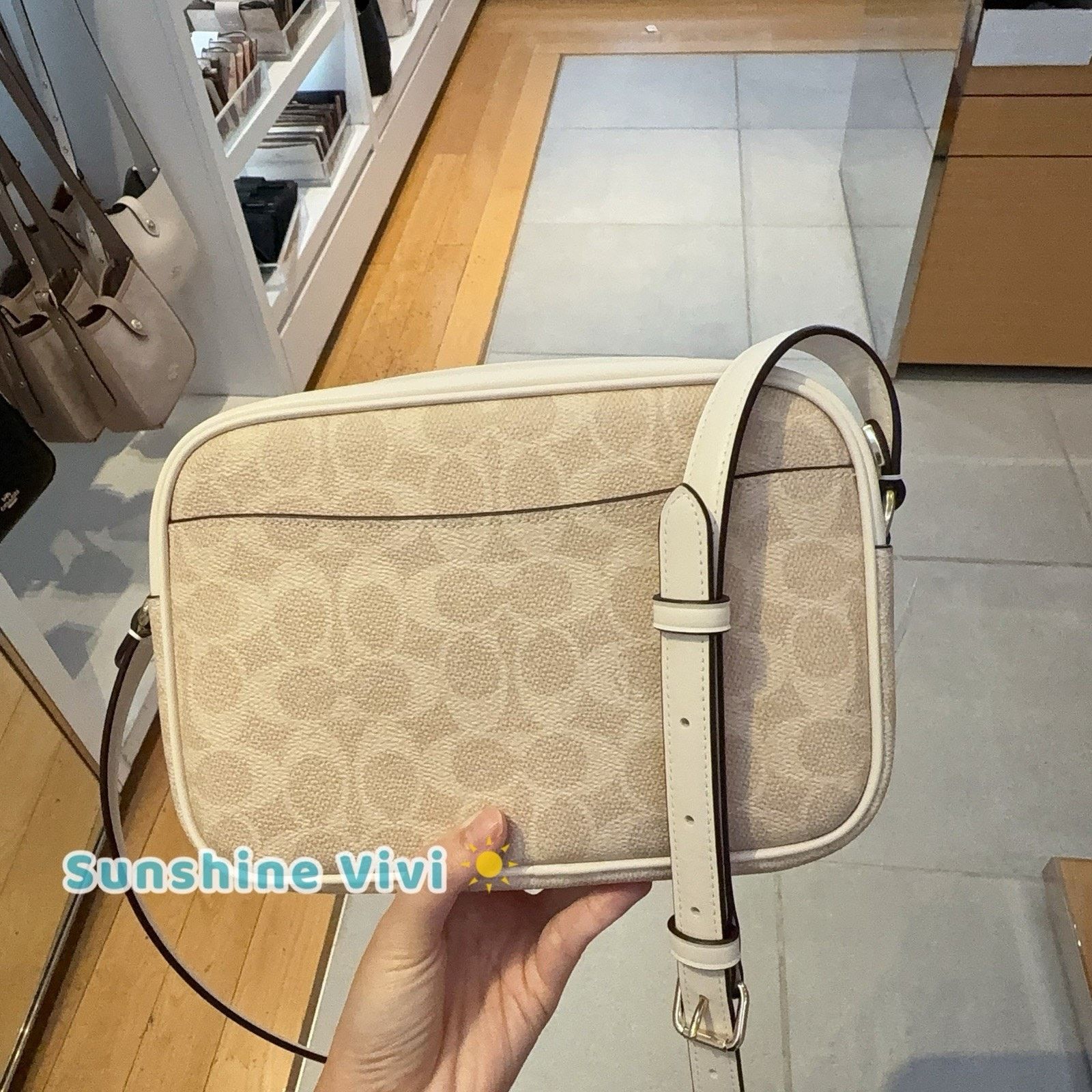 Coach NWT Coach Jamie Camera Bag CZ186 SAND/CHALK Size ONE SIZE - 5 Thumbnail