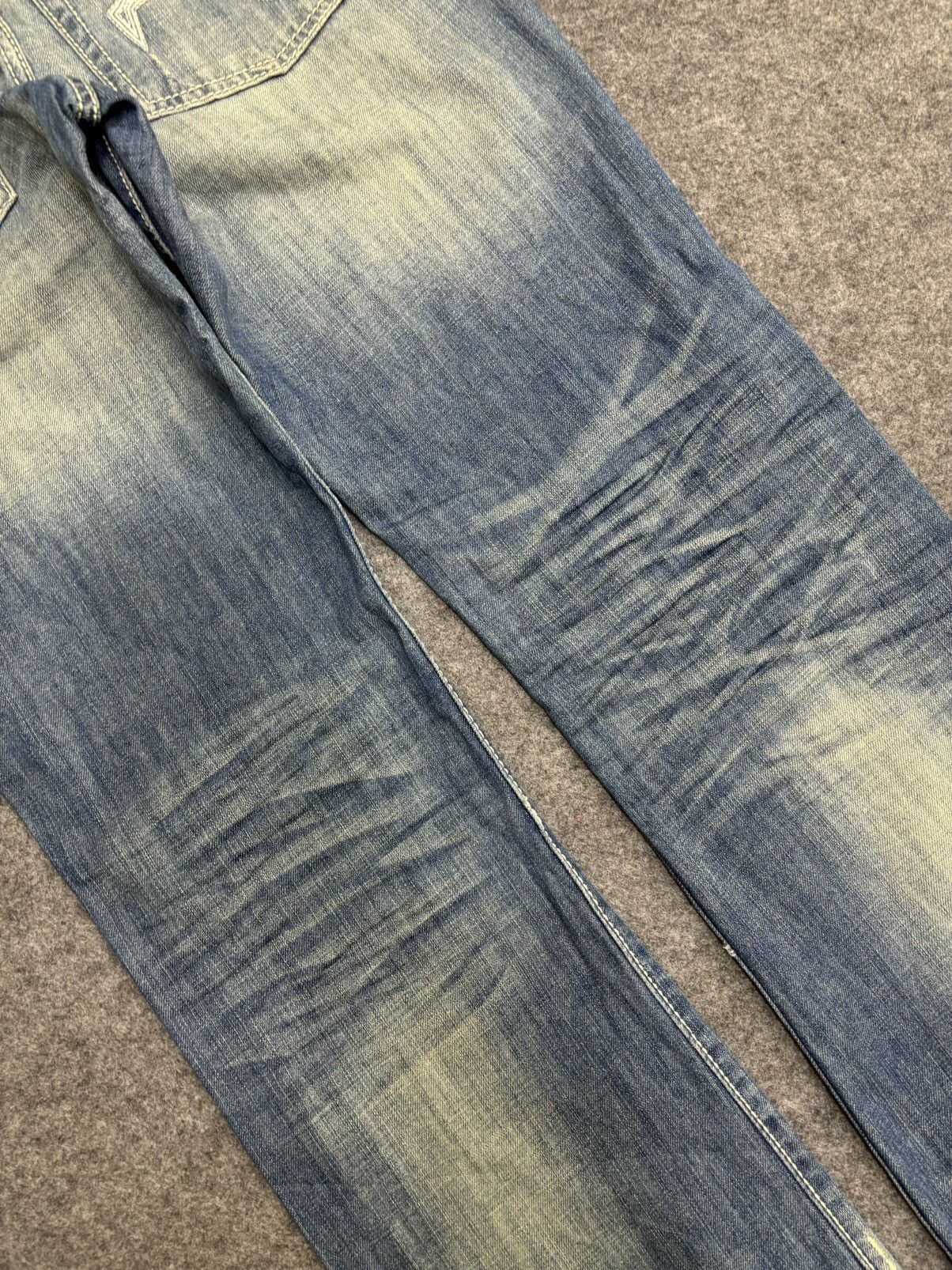 Rock & Republic 💥Sick Distressed 90s Style Rock Republic Flare Denim F502 Size US 34 / EU 50 - 15 Thumbnail