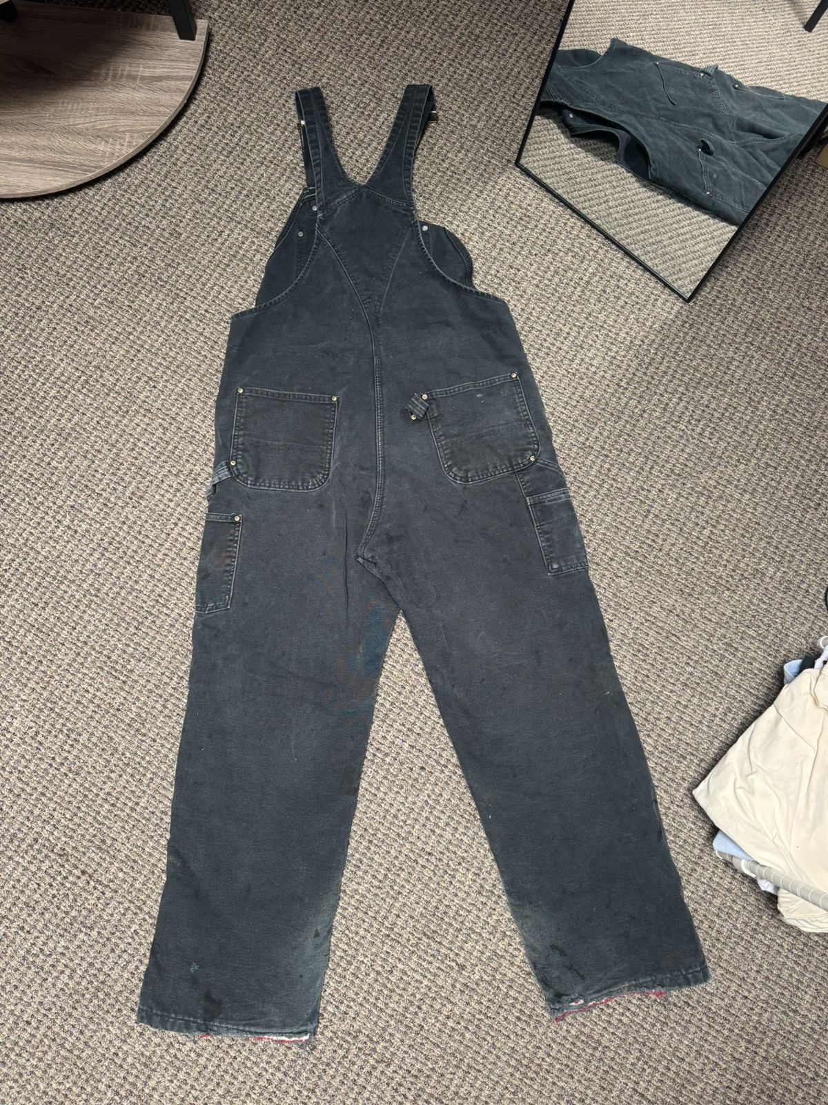 Carhartt Vintage Men’s Carhartt Work Black Double 90s Knee Size US 36 / EU 52 - 12 Thumbnail
