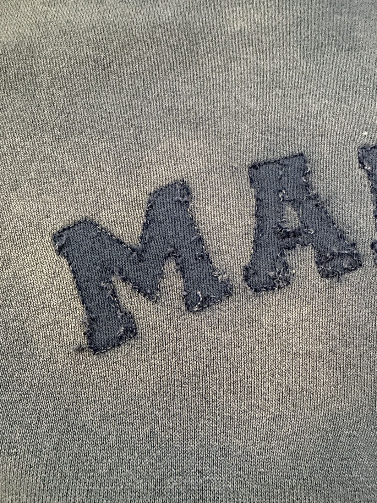 Maison Margiela $1.2k worn-look organic-cotton sweatshirt, XL (oversized),IT Size US XL / EU 56 / 4 - 10 Thumbnail