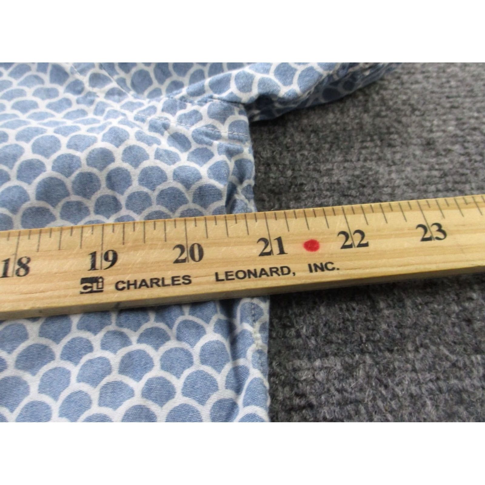 Faherty Faherty Shirt Mens M Blue Work Outdoors Casual Classic Business Size US M / EU 48-50 / 2 - 5 Thumbnail