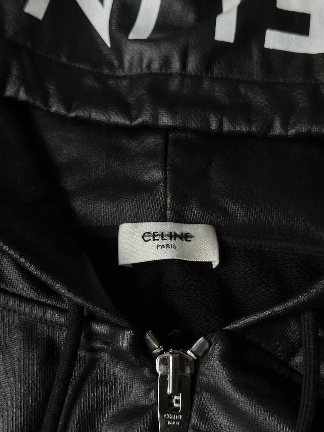 Celine celine logo windbreaker Size US L / EU 52-54 / 3 - 4 Thumbnail