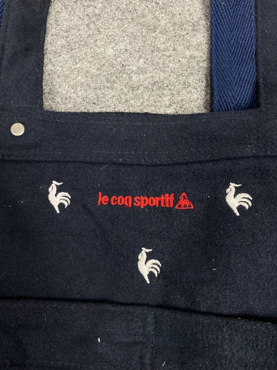 Le Coq Sportif le coq sportif tote bag embroided nice design Size ONE SIZE - 2 Thumbnail