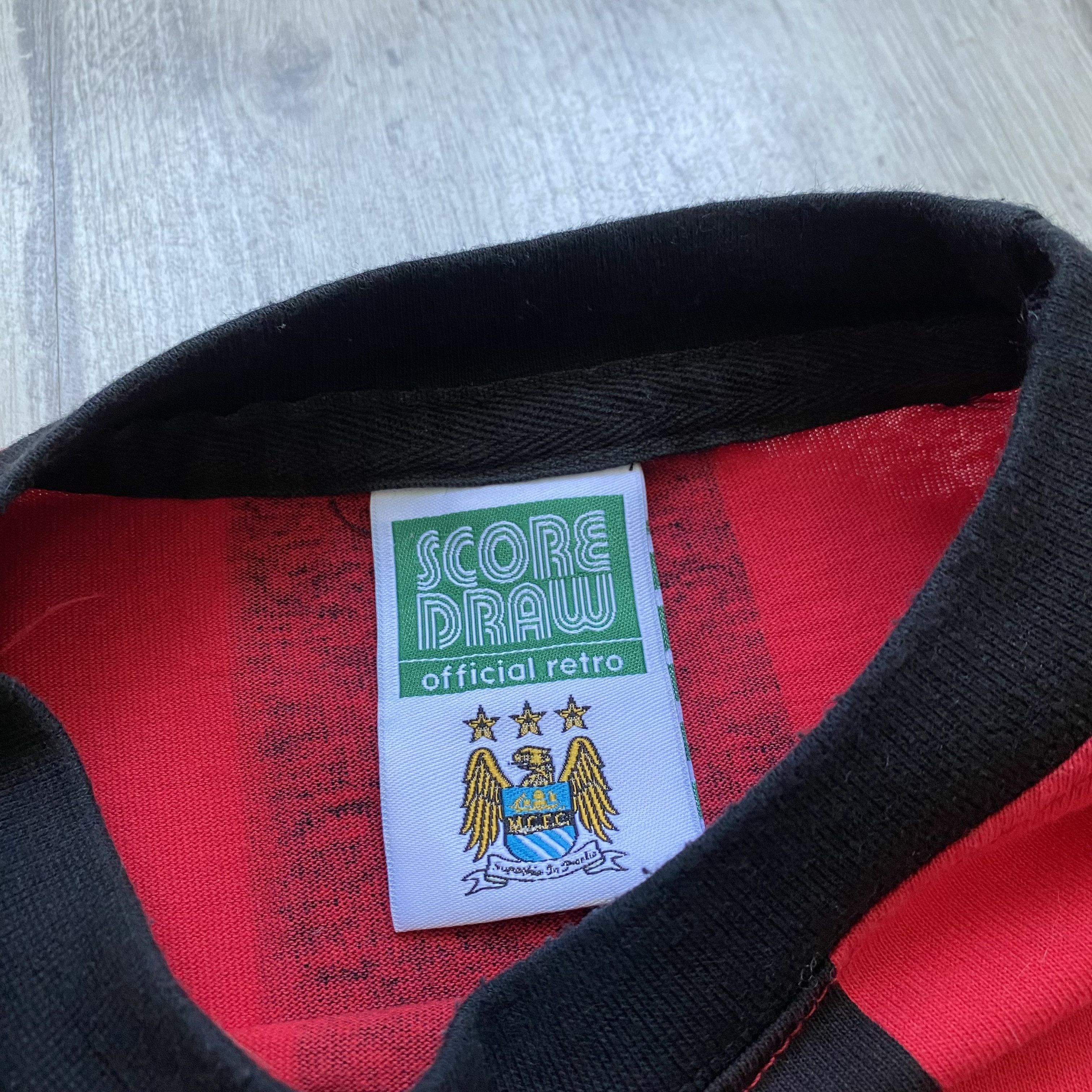 Umbro ⚽️Vintage 1969 Manchester City soccer jersey longsleeve tee Size US L / EU 52-54 / 3 - 7 Thumbnail